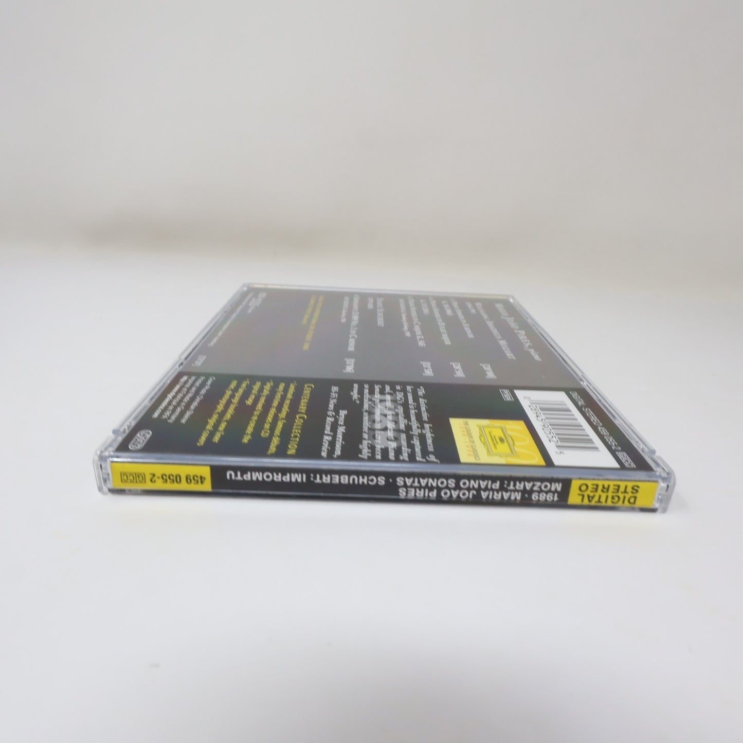 1989 Maria Joao Pires Mozart Schubert Piano CD Deutsche Grammophon 90s