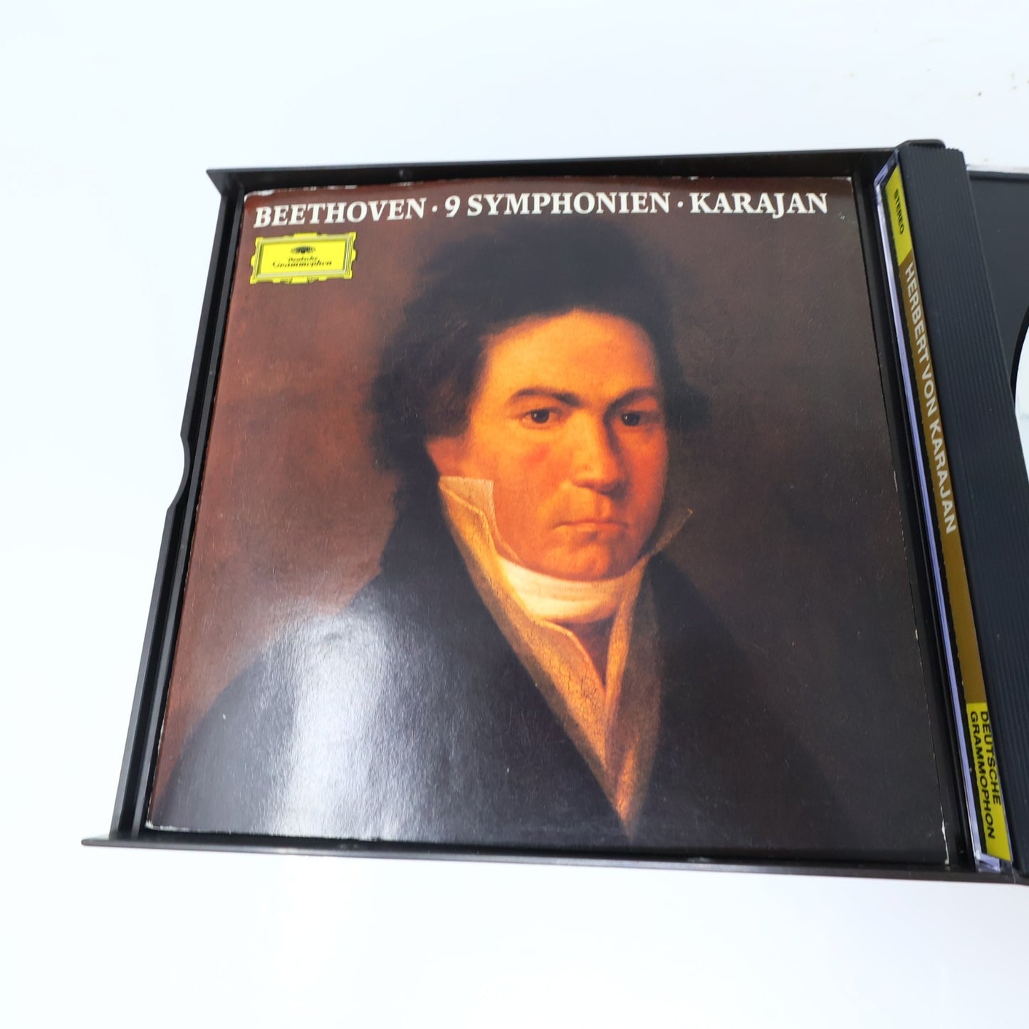 Beethoven Karajan #1-2 Symphonies 1-9 Lot 2 CD Boxset Deutshe Grammophon Tested