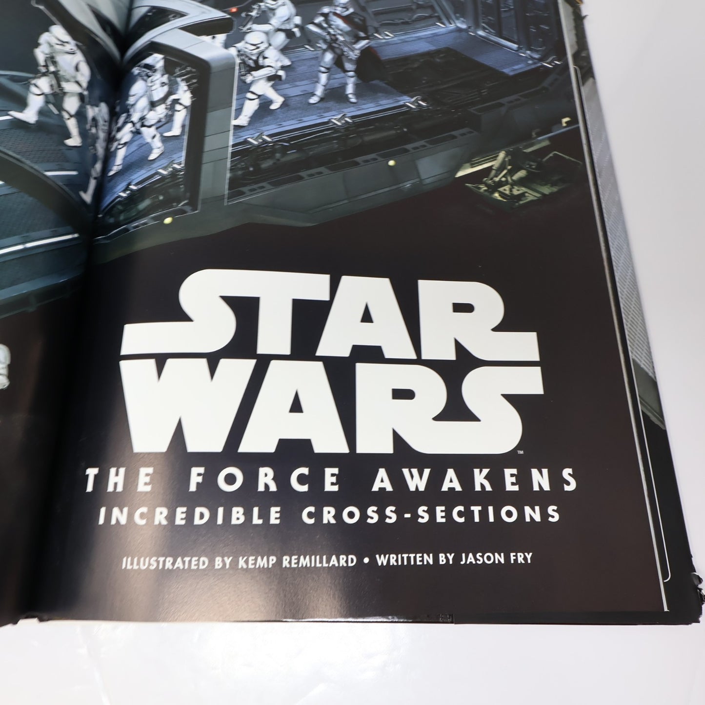 Star Wars The Force Awakens Incredible Cross-Sections Jason Fry Dk Children 2015