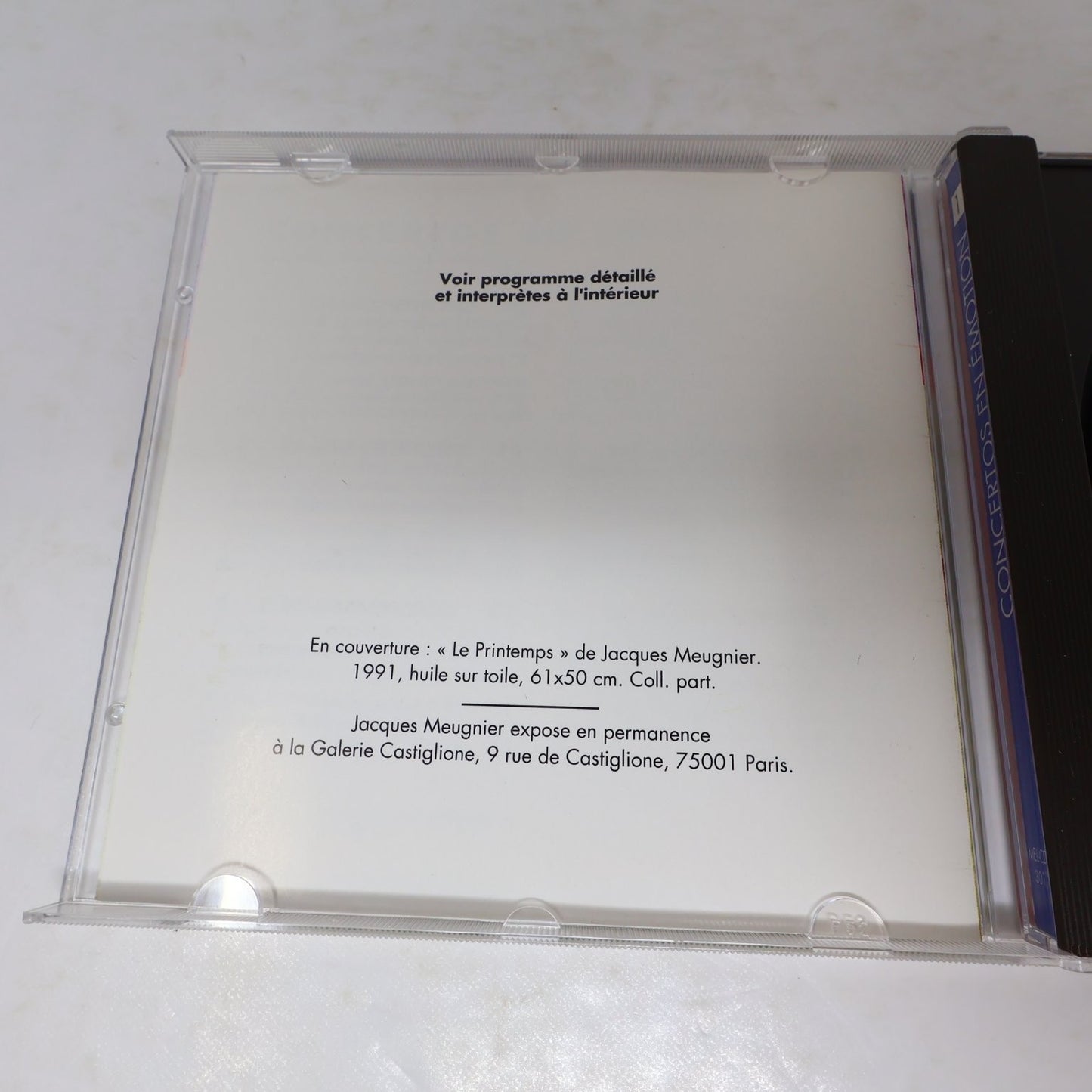 Les génies de la musique Concertos en Émotion & Ouvertures de Prestige Lot 2 CD