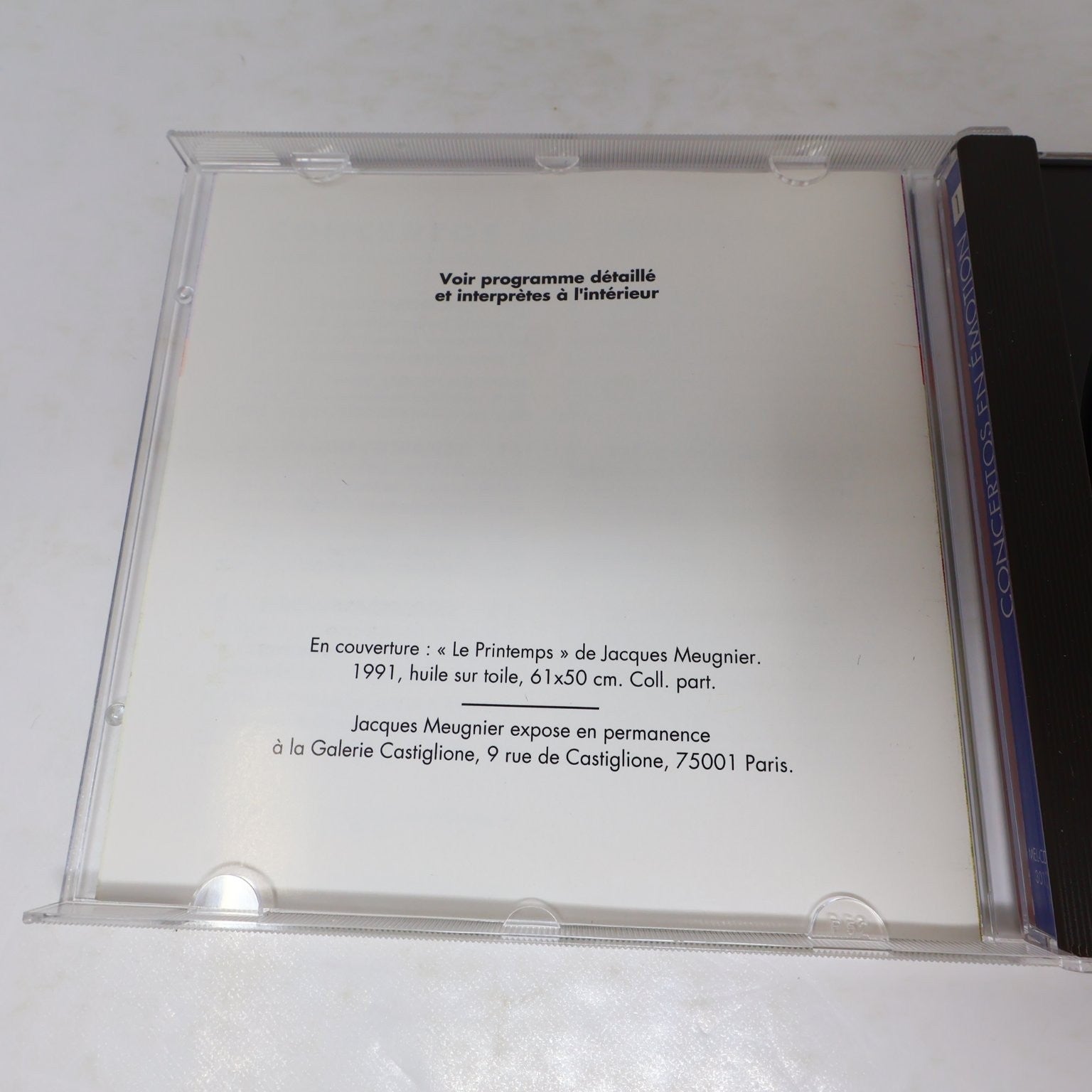 Les génies de la musique Concertos en Émotion & Ouvertures de Prestige Lot 2 CD