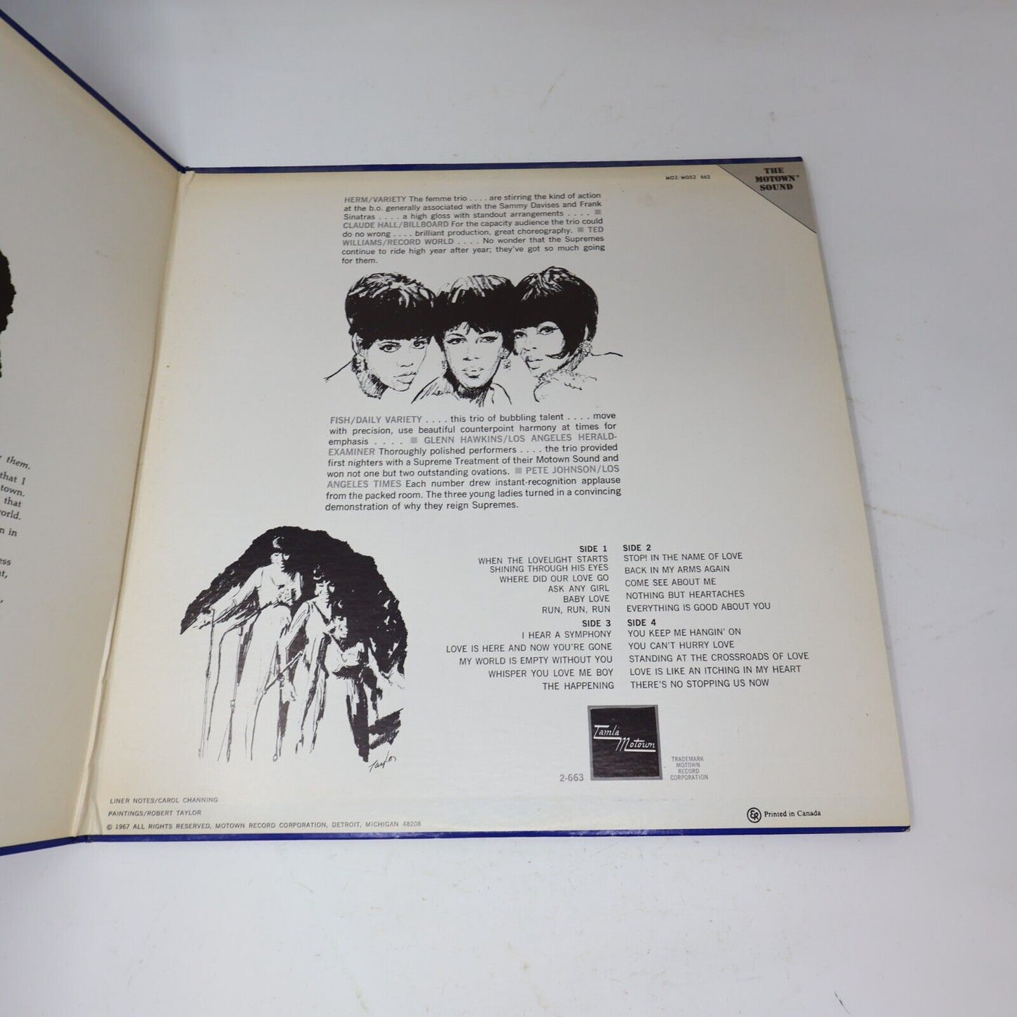 Diana Ross And The Supremes Greatest Hits 2x LP Record 1967 MOS2-663 Canada 60s