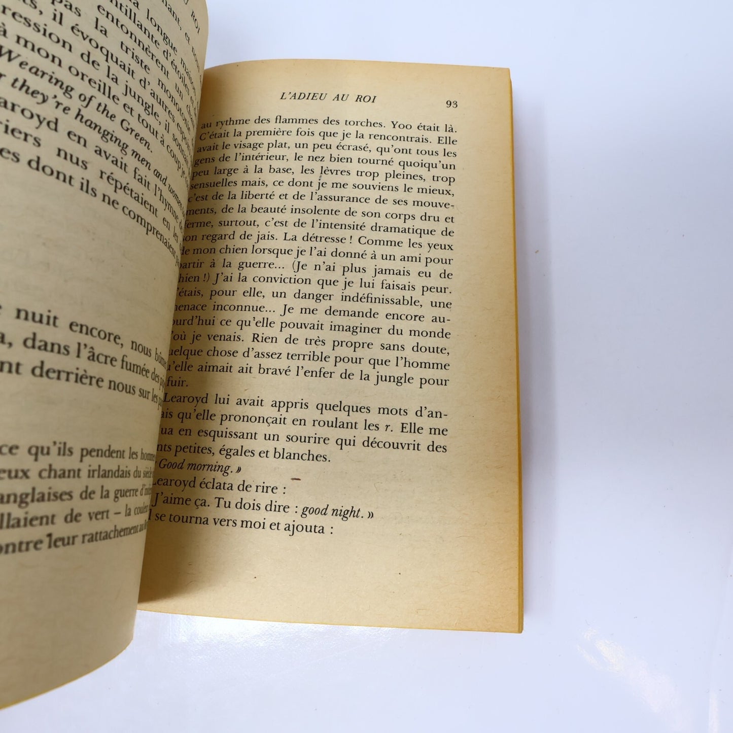 Pierre Schoendoerffer Lot 2 Livres Poche Le Crabe-Tambour/L'Adieu au Roi Roman