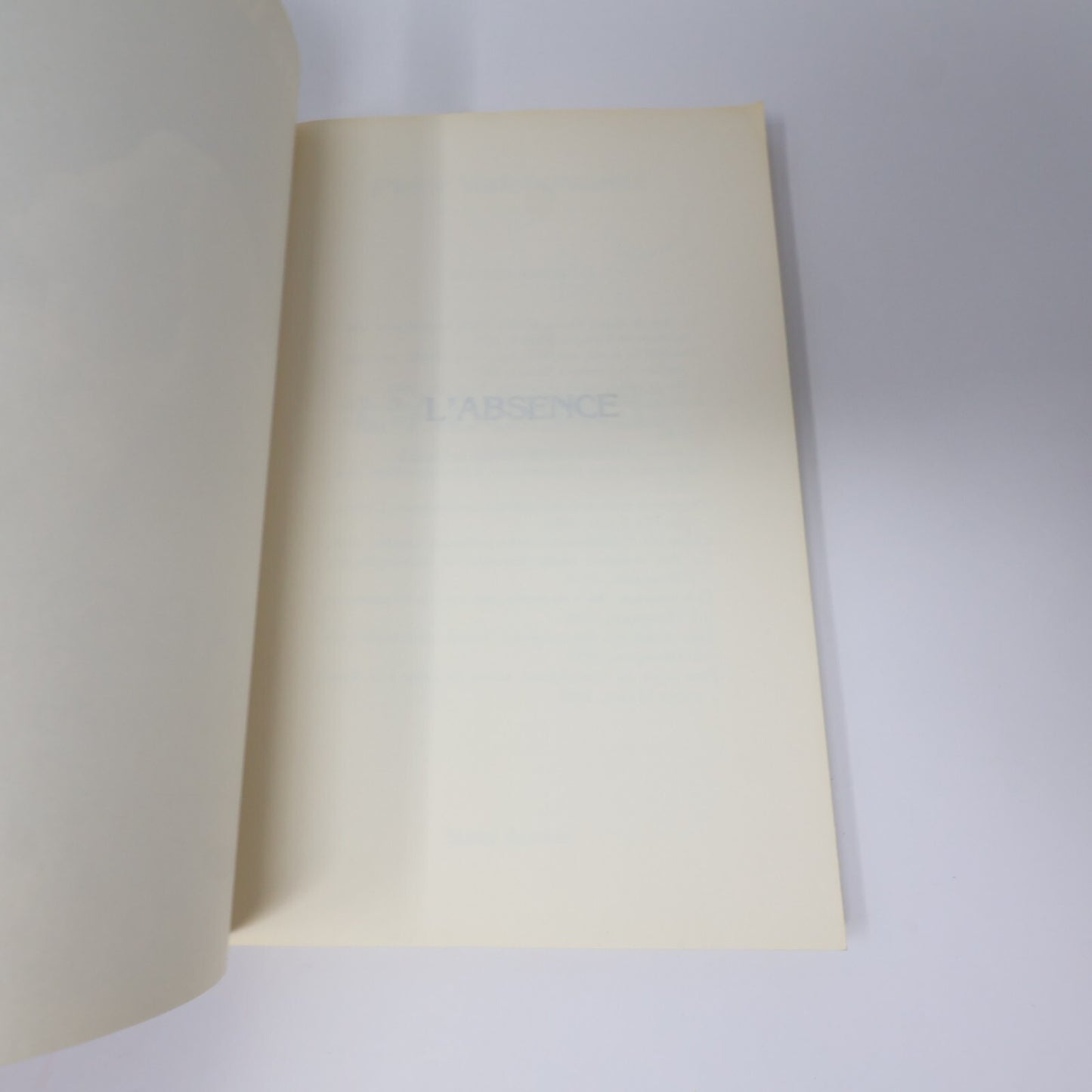 Pierre Vadeboncoeur Lot 3 Livres L'Absence/To Be/Deux Royaumes Essais Politique