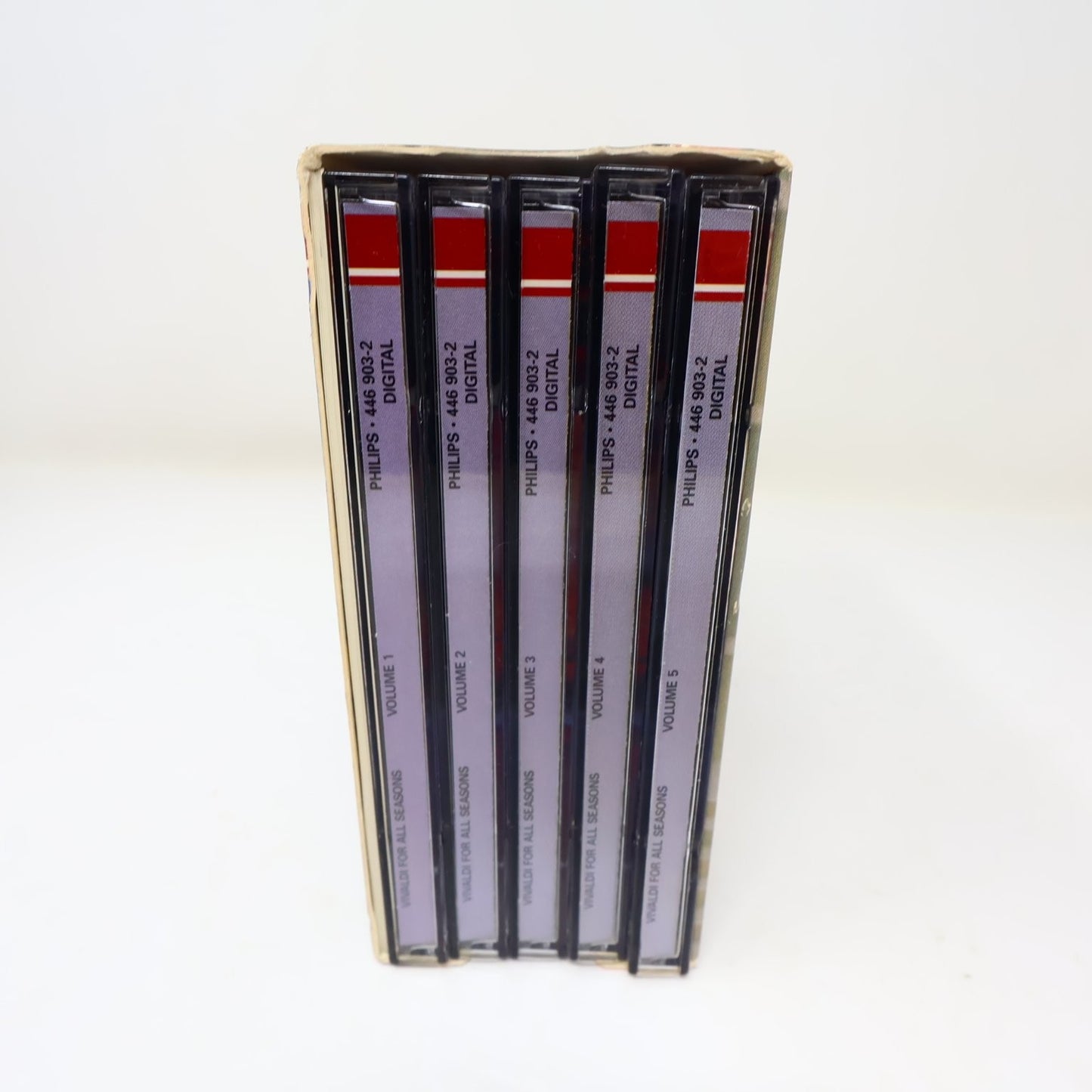 Vivaldi for All Seasons 5 CD Boxset 1995 Classical I Musici Philips Digital