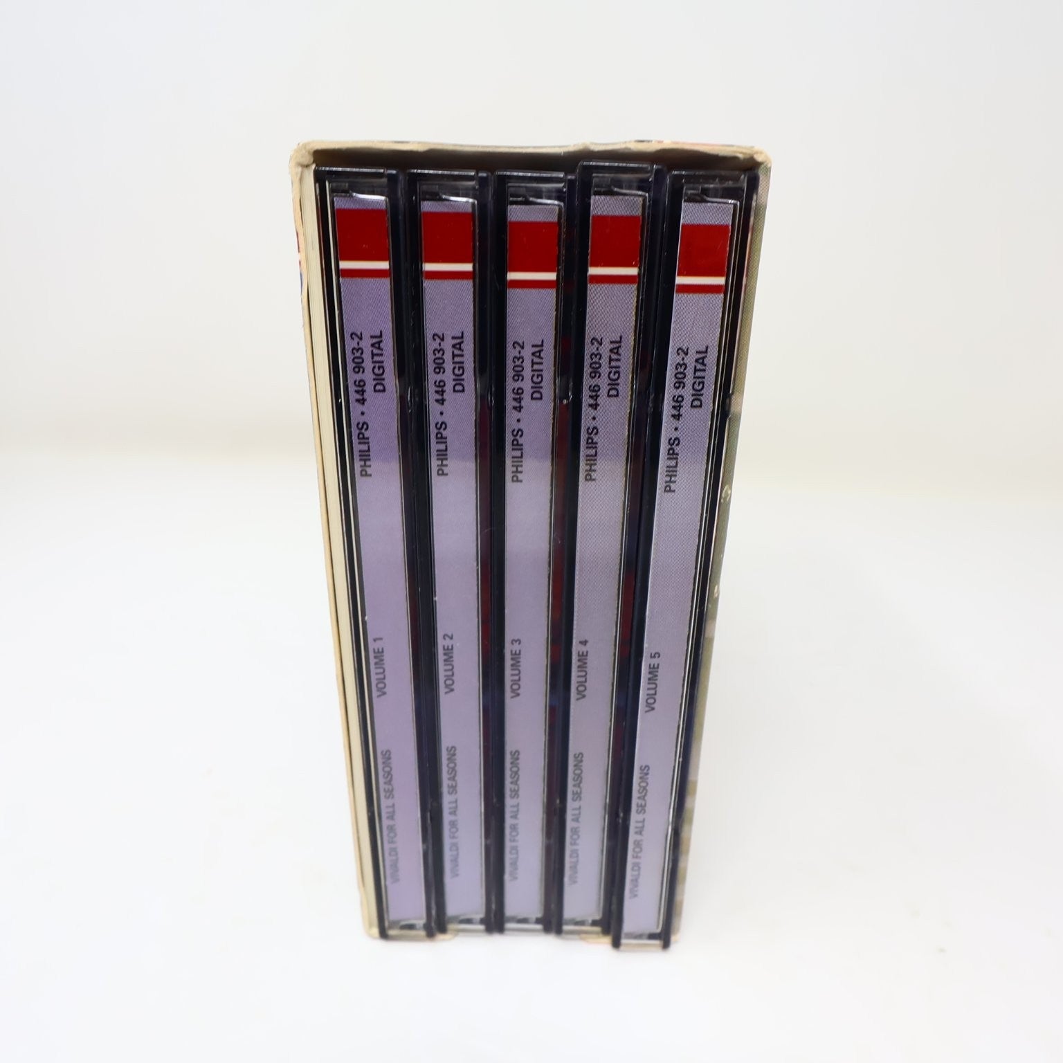 Vivaldi for All Seasons 5 CD Boxset 1995 Classical I Musici Philips Digital