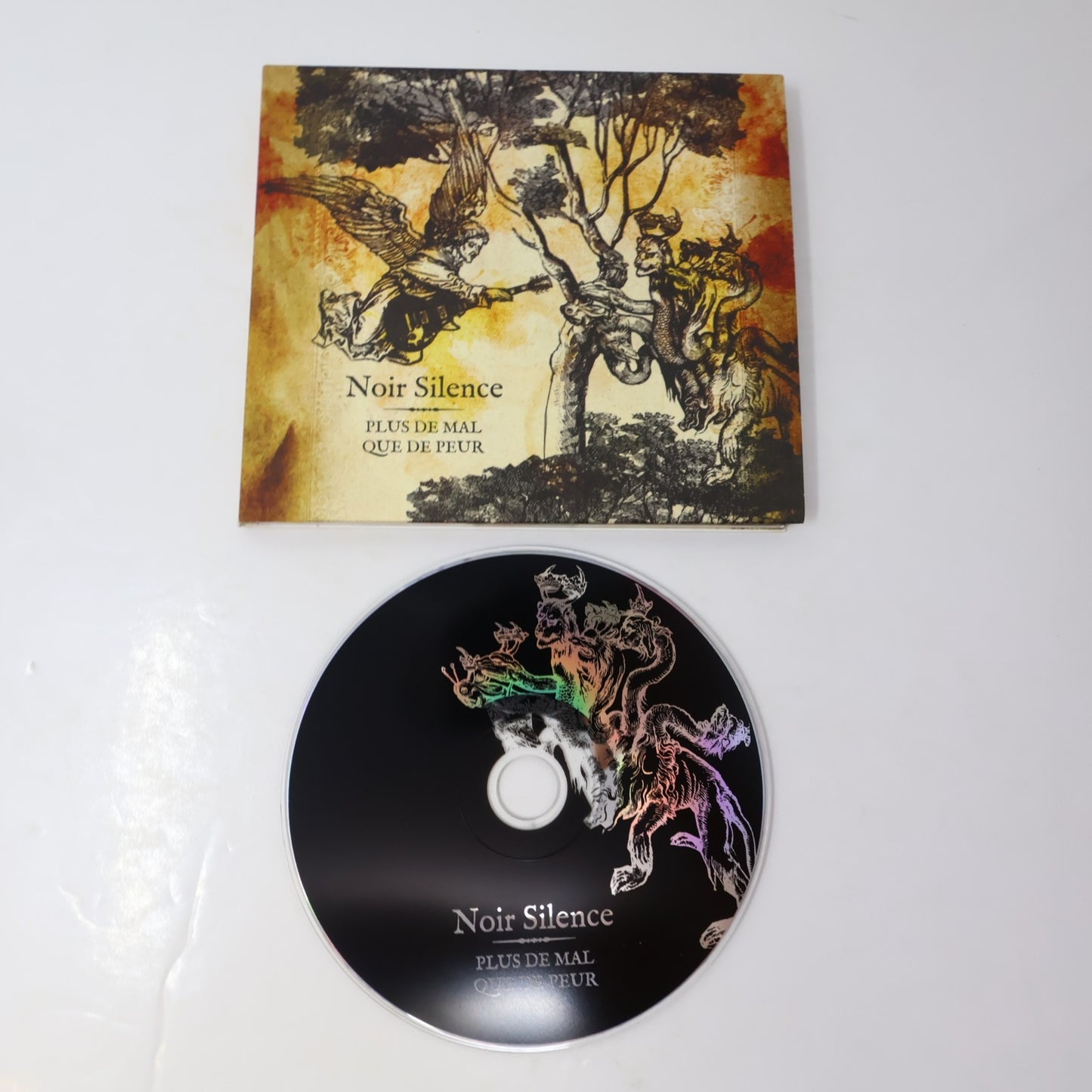 Noir Silence Plus de Mal que de Peur CD Je Rêve/J'Veux pas l'Savoir/Mens-Moi