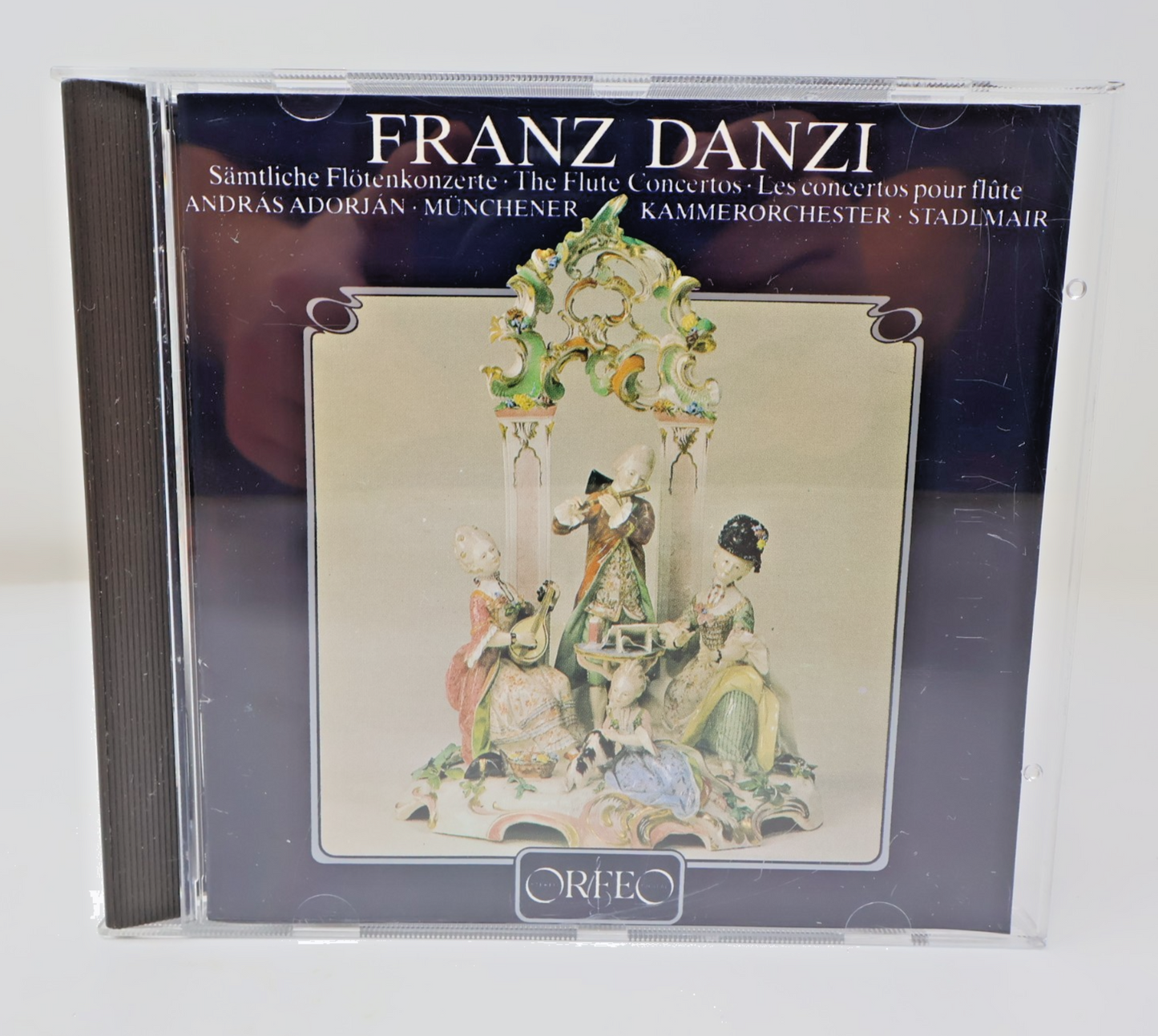 Franz Danzi The Flute Concertos/Sämtliche Flötenkonzerte CD Andras Adorjan Orfeo