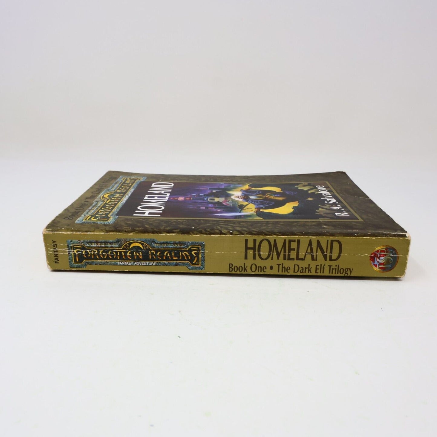 1990 Homeland Dark Elf Trilogy #1 by R. A. Salvatore Forgotten Realms Paperback