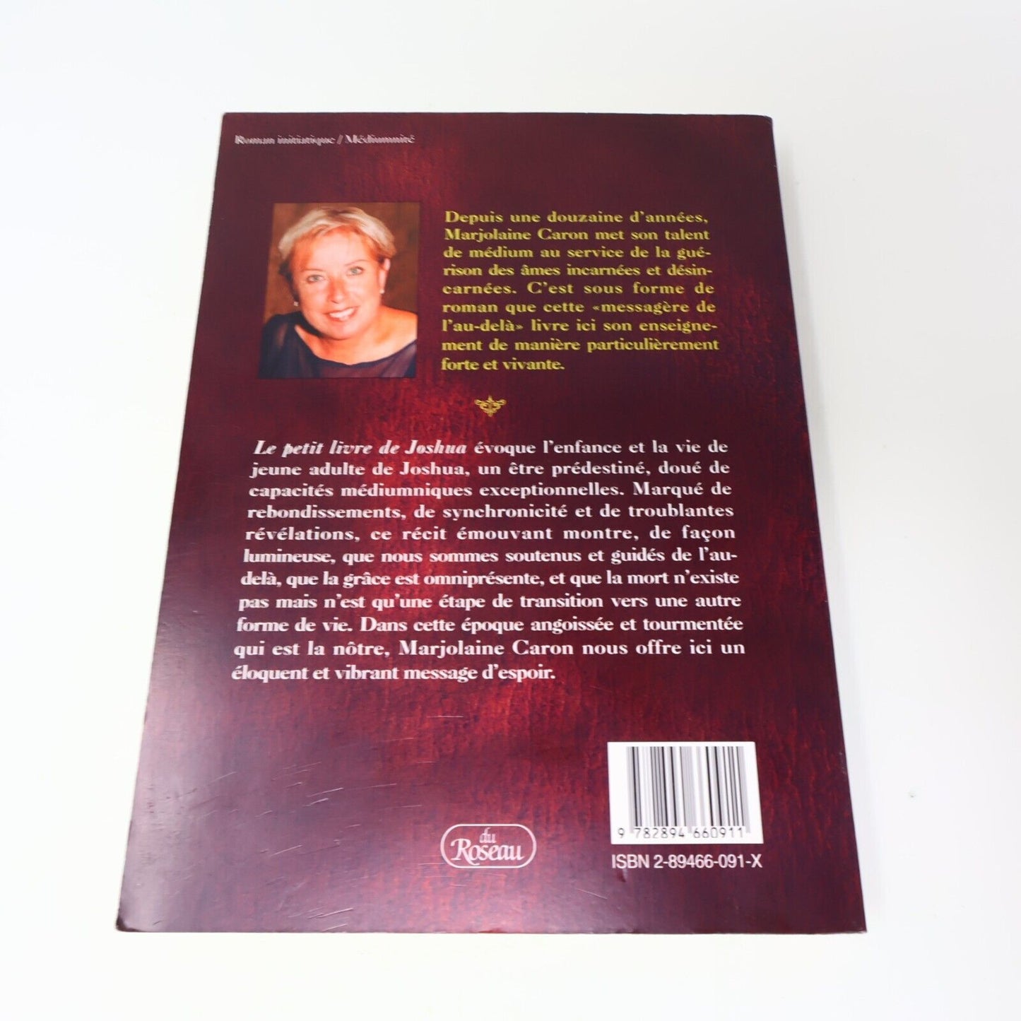 2004 Le Petit Livre de Joshua Marjolaine Caron Du Roseau Français Paperback PB
