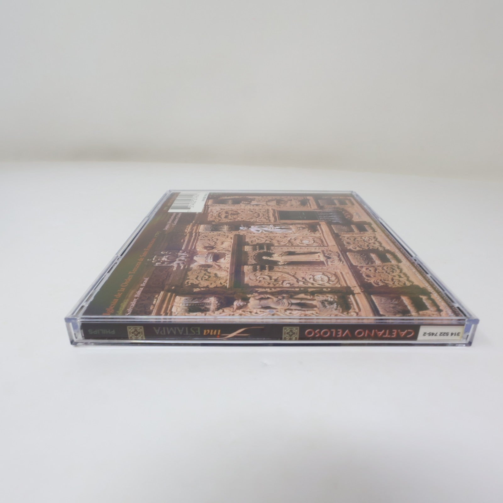 Fina Estampa CD Caetano Veloso Polygram 1994 Latin 314 522 745-2 90s