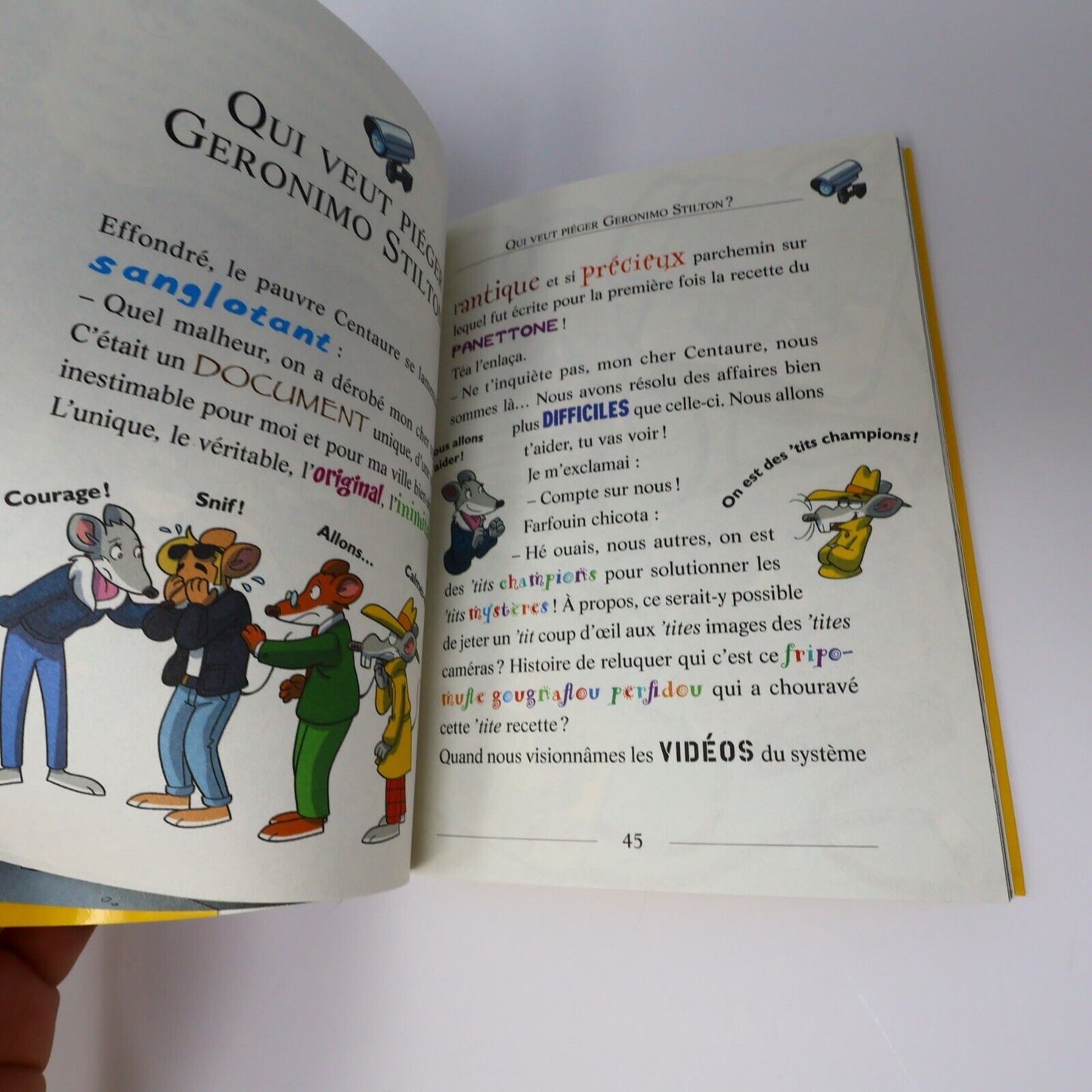Lot 12 Livres Geronimo Stilton Albin Michel Français French Enfants Paperback PB