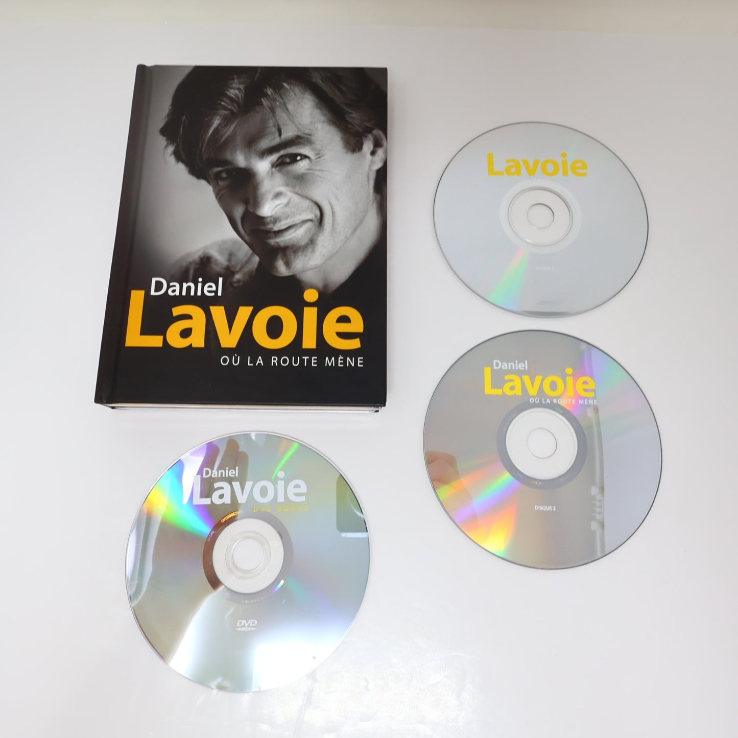 Où la Route Mène de Daniel Lavoie CD/DVD 2016 Tension Attention!/Pape du Rap