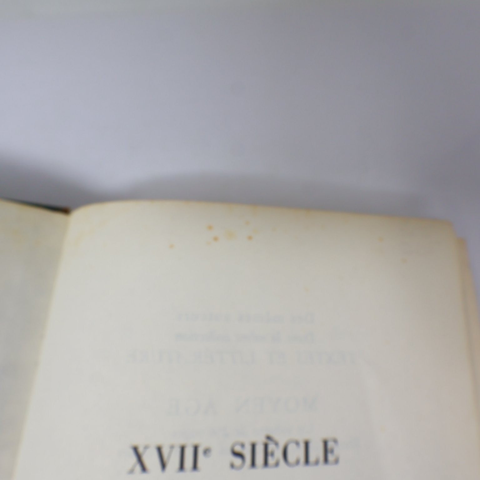XVIIe Siècle Livre Lagarde & Michard 1970 Français Collection Littérature Bordas