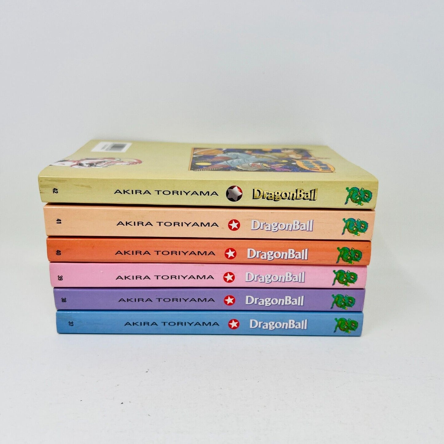 6x Dragon Ball Glénat #37-42 Lot Mangas Akira Toriyama Kaio Shin 90-2000s French