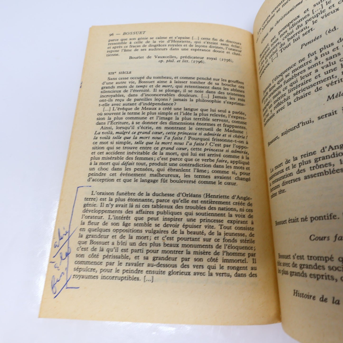Classiques Larousse Lot 8 Livres Molière/Corneille/Bossuet/Musset/Chateaubriand