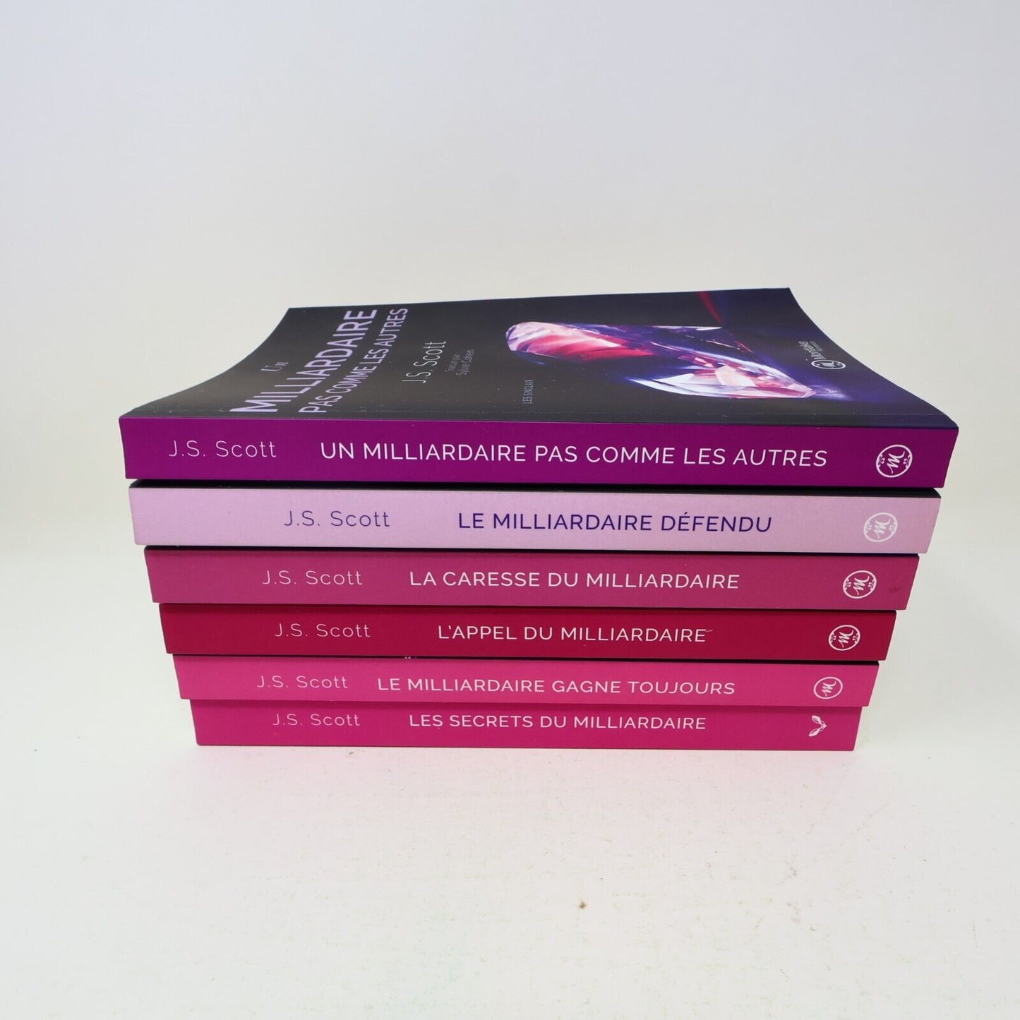 Les Sinclair Romance Érotisme Milliardaire Lot 6 Livres J. S. Scott Français PB