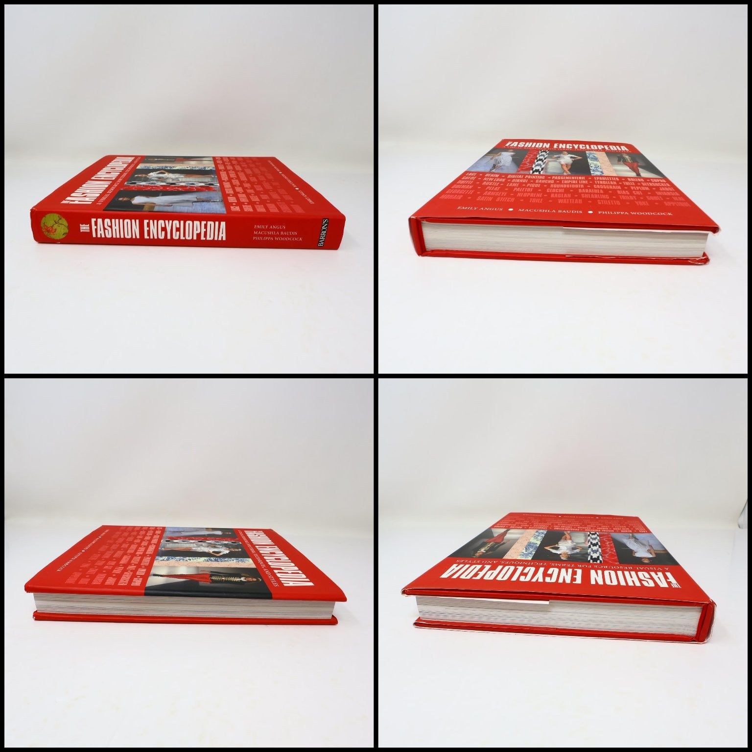The Fashion Encyclopedia Angus/Baudis/Woodcock 2015 Illustrated Barron's HC DJ