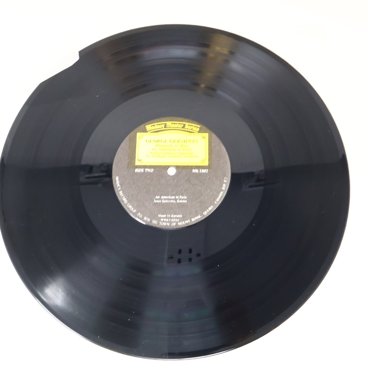 George Gershwin Rhapsody In Blue An American In Paris LP Record Vinyl MK 1802