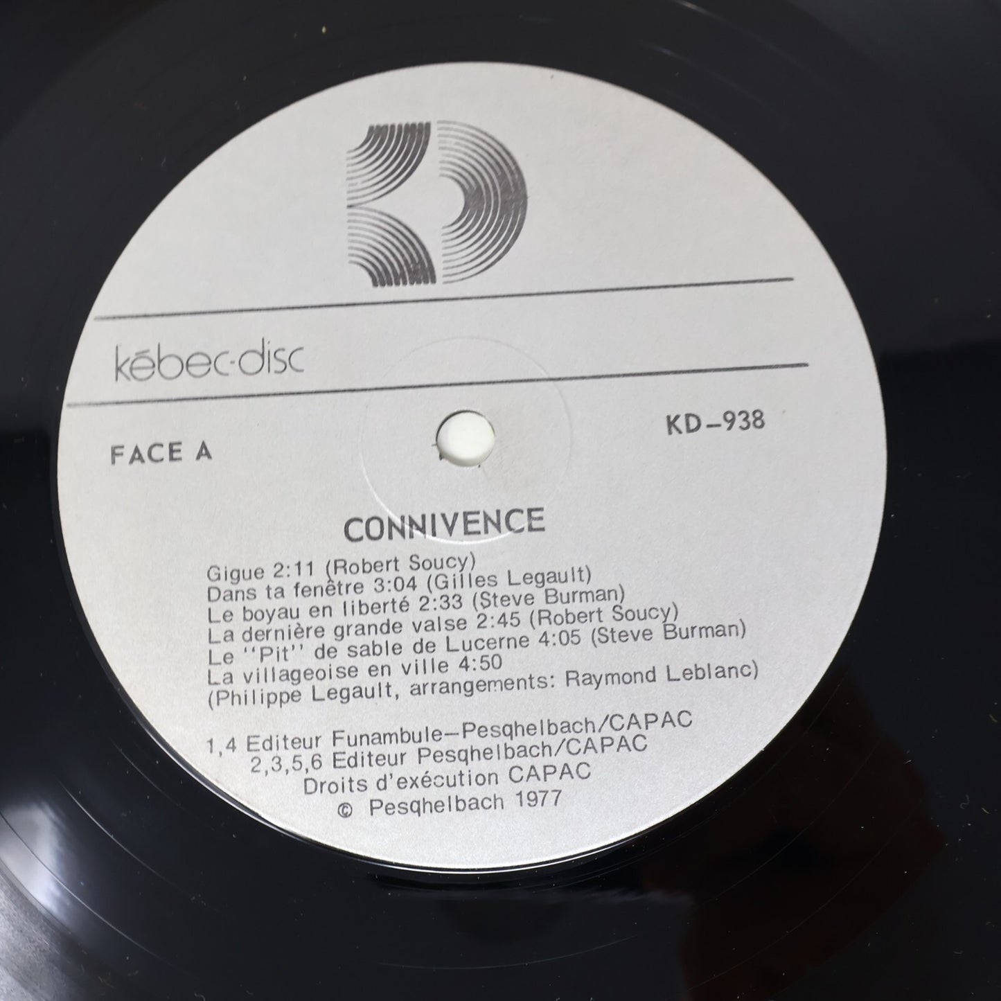 Rock/Pop/Folk/Funk Québécois 70s Lot 8 Disques Toubabou/Julien/Barde/Connivence