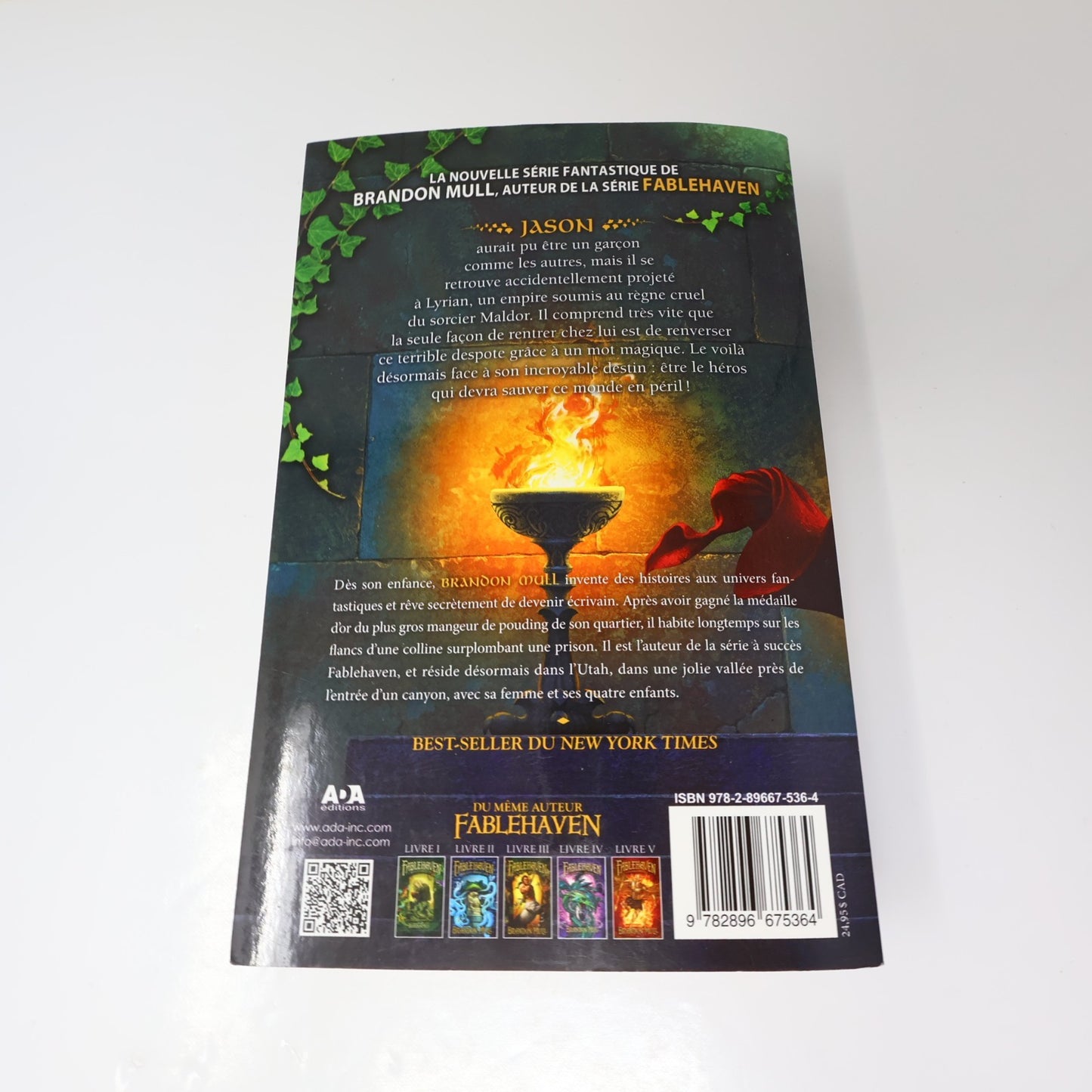 Beyonders #1-3 Série Complète Lot 3 Livres Brandon Mull Ada PB Français French