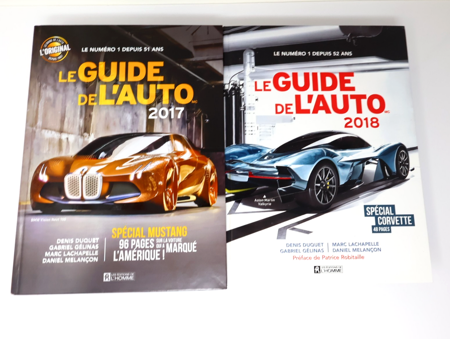 Le Guide de l'Auto 2017/2018 Lot 2 Livres Duquet/Gélinas Transports Automobile