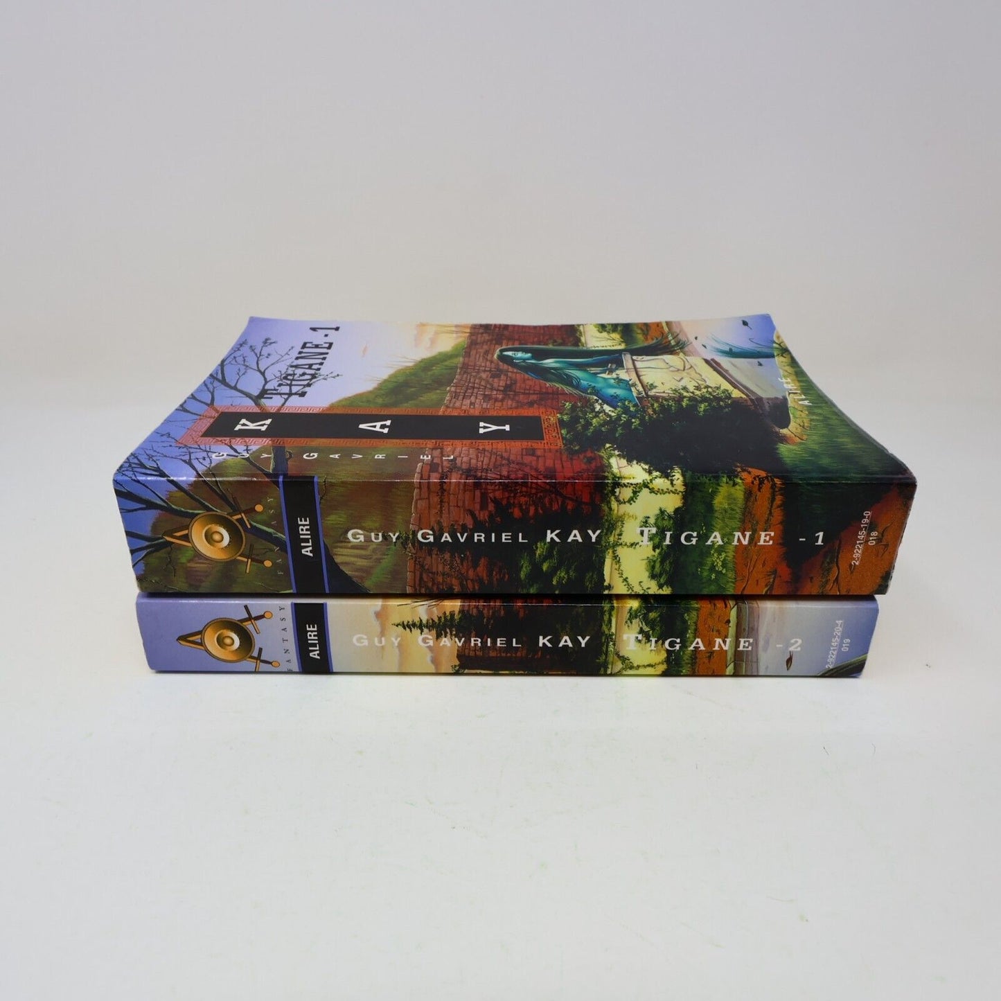 Lot 2 Livres Tigane #1-2 Guy Gavriel Kay Série Complète Fantasy 1998 Français PB