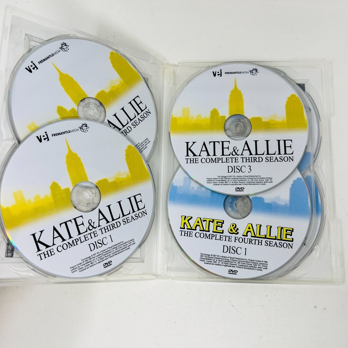 Kate & Allie The Complete Series DVD Collector's Edition 122 Épisodes Region 1