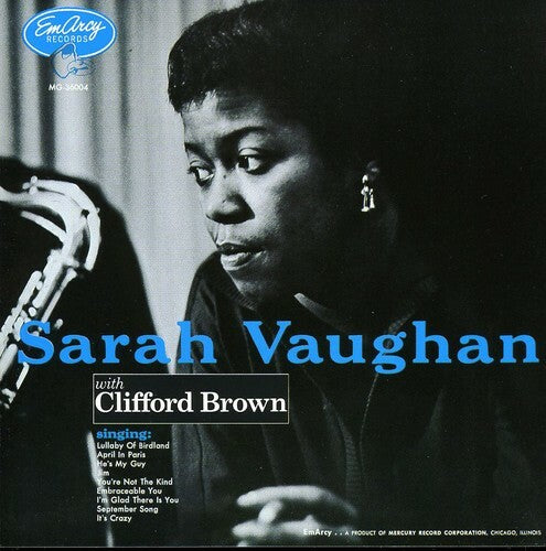 Sarah Vaughan - Self Titled CD Jazz Vocal EmArcy Records Lullaby of Birdland