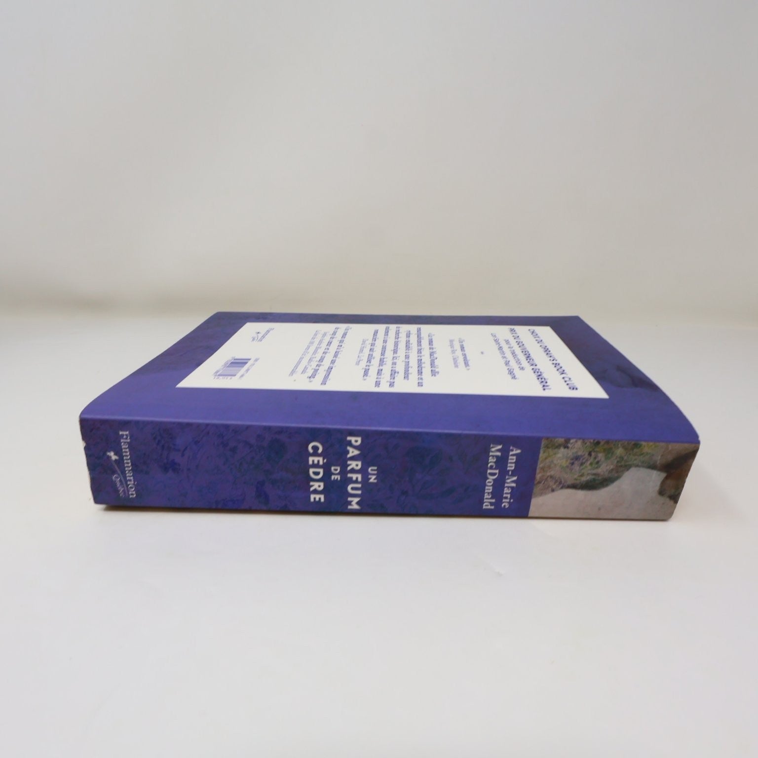 Un Parfum de Cèdre Ann-Marie MacDonald Livre 2015 Français Flammarion Québec PB
