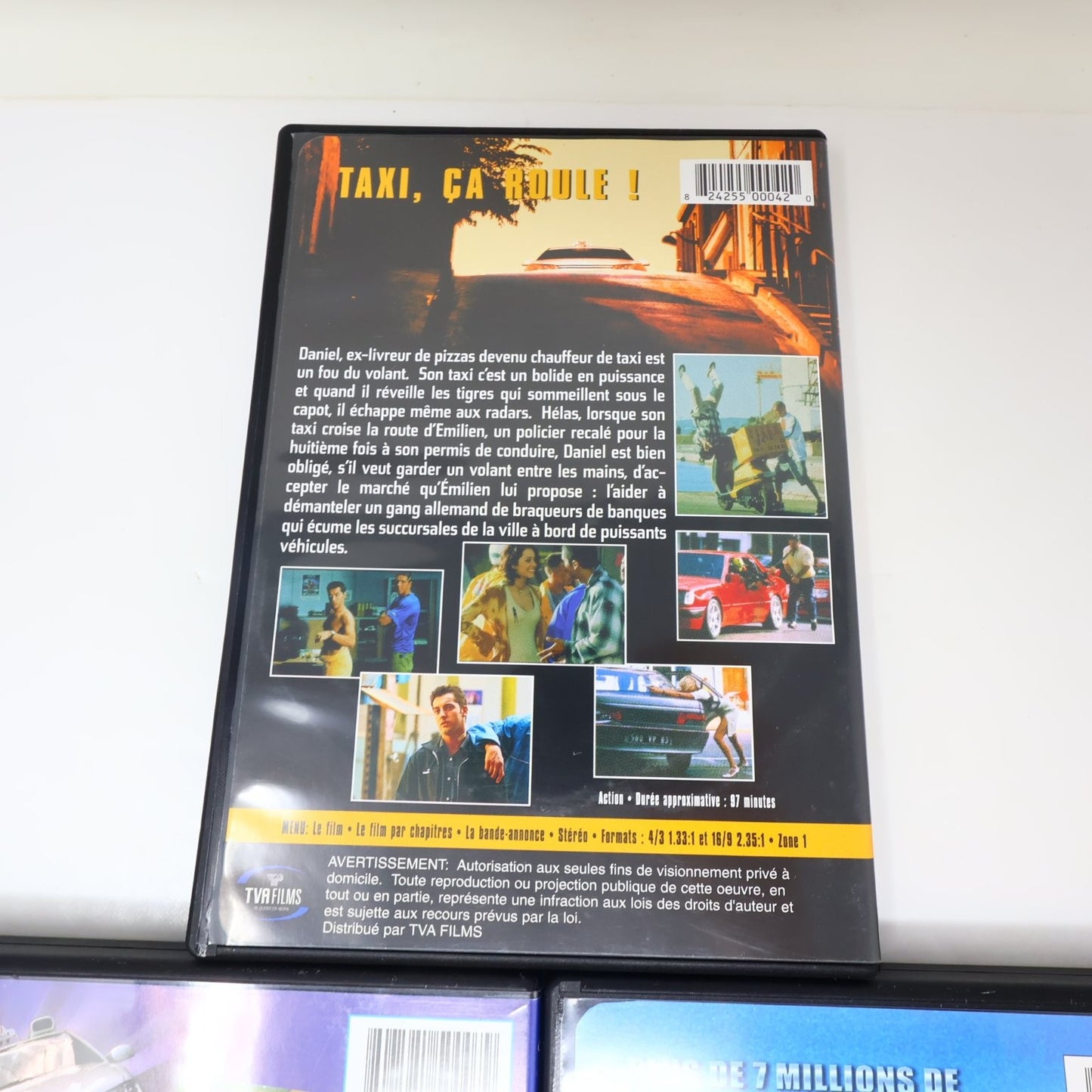 Coffret Taxi #1-2-3 Les Grands Classiques DVD Luc Besson Action NTSC Region 1
