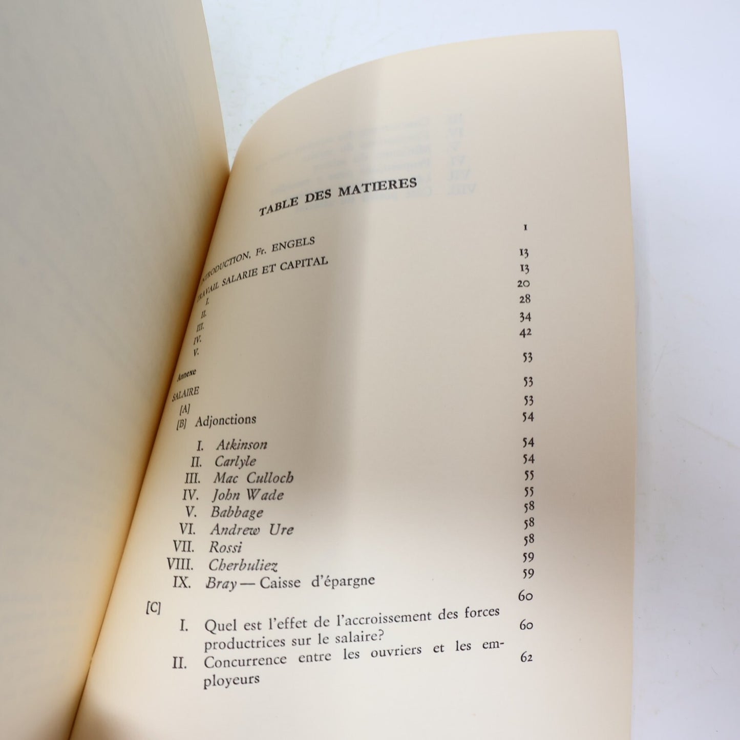 Karl Marx Lot 2 Livres Salaire Prix et Profit/Travail Salarié et Capital 1970 PB