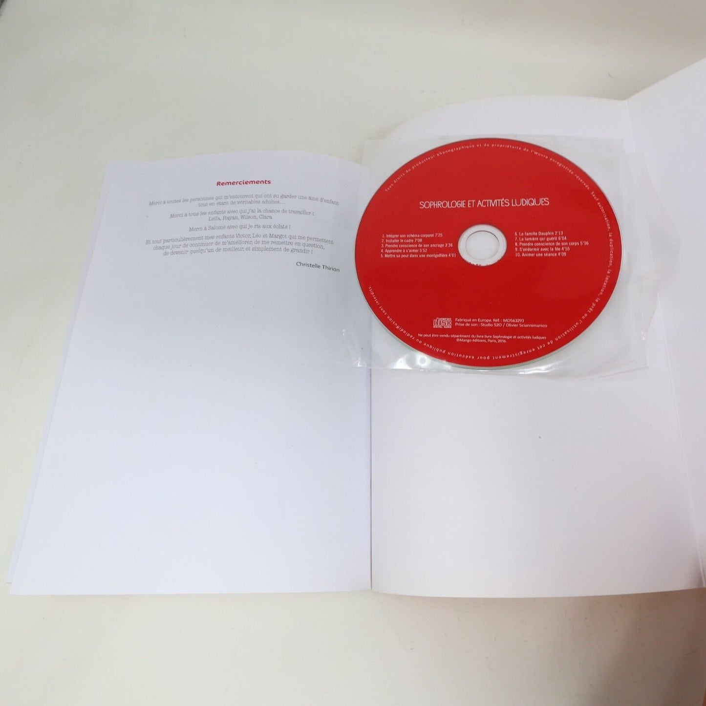 2016 Sophrologie et Activités Ludiques Christelle Thirion Éducation 3-12 Ans PB