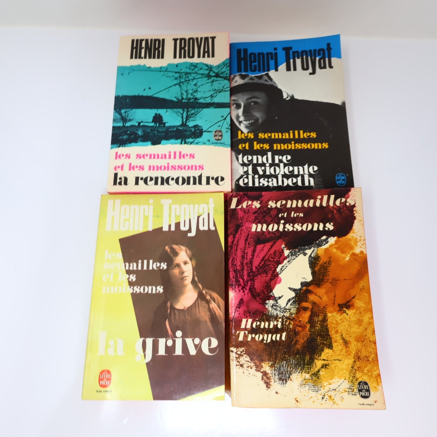 Henri Troyat Lot 10 Livres Étrangers sur la Terre/Anne Prédaille Roman France PB