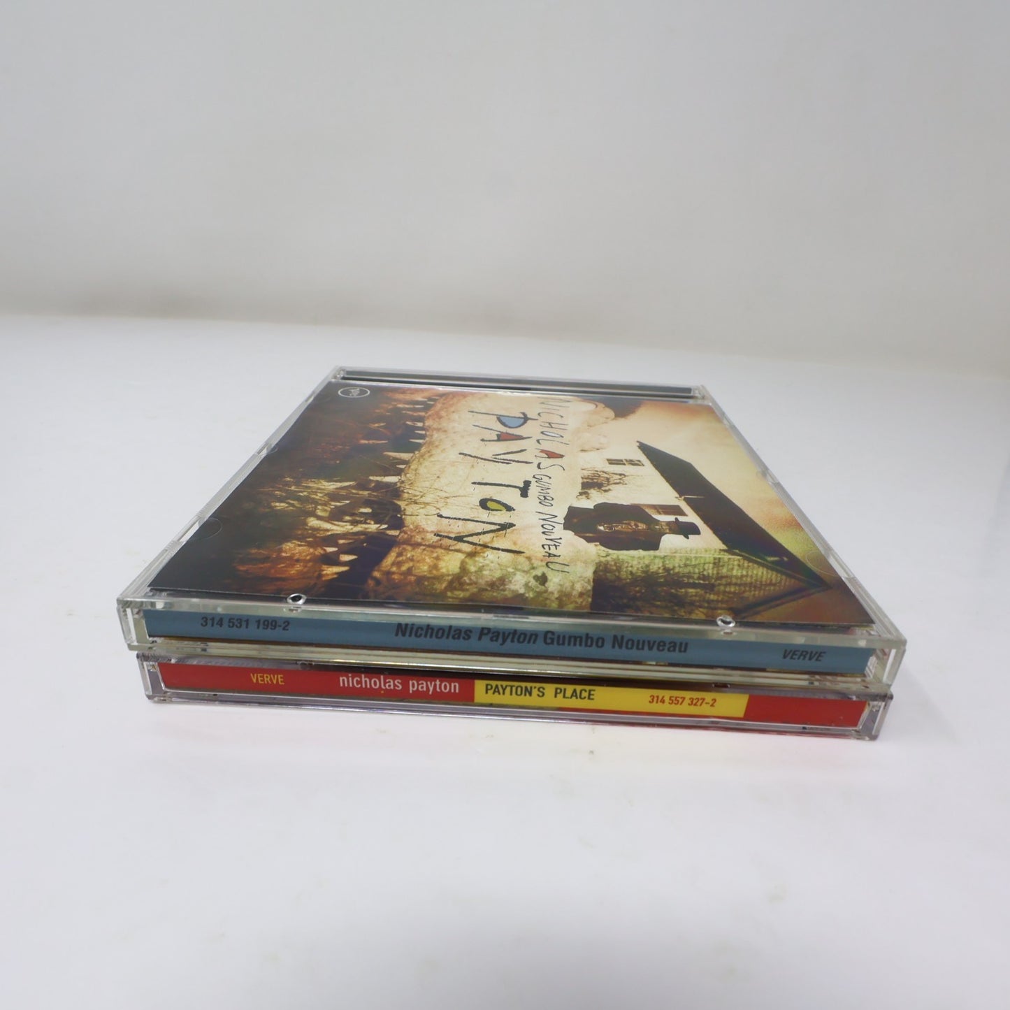Nicholas Payton 2 CDs Lot Payton's Place/Gumbo Nouveau Jazz 1996 1998 Verve 90s