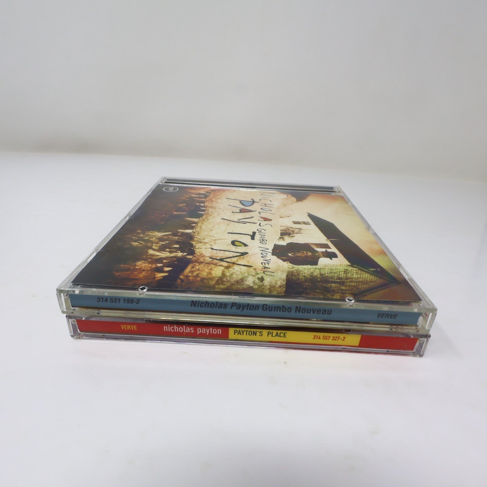 Nicholas Payton 2 CDs Lot Payton's Place/Gumbo Nouveau Jazz 1996 1998 Verve 90s