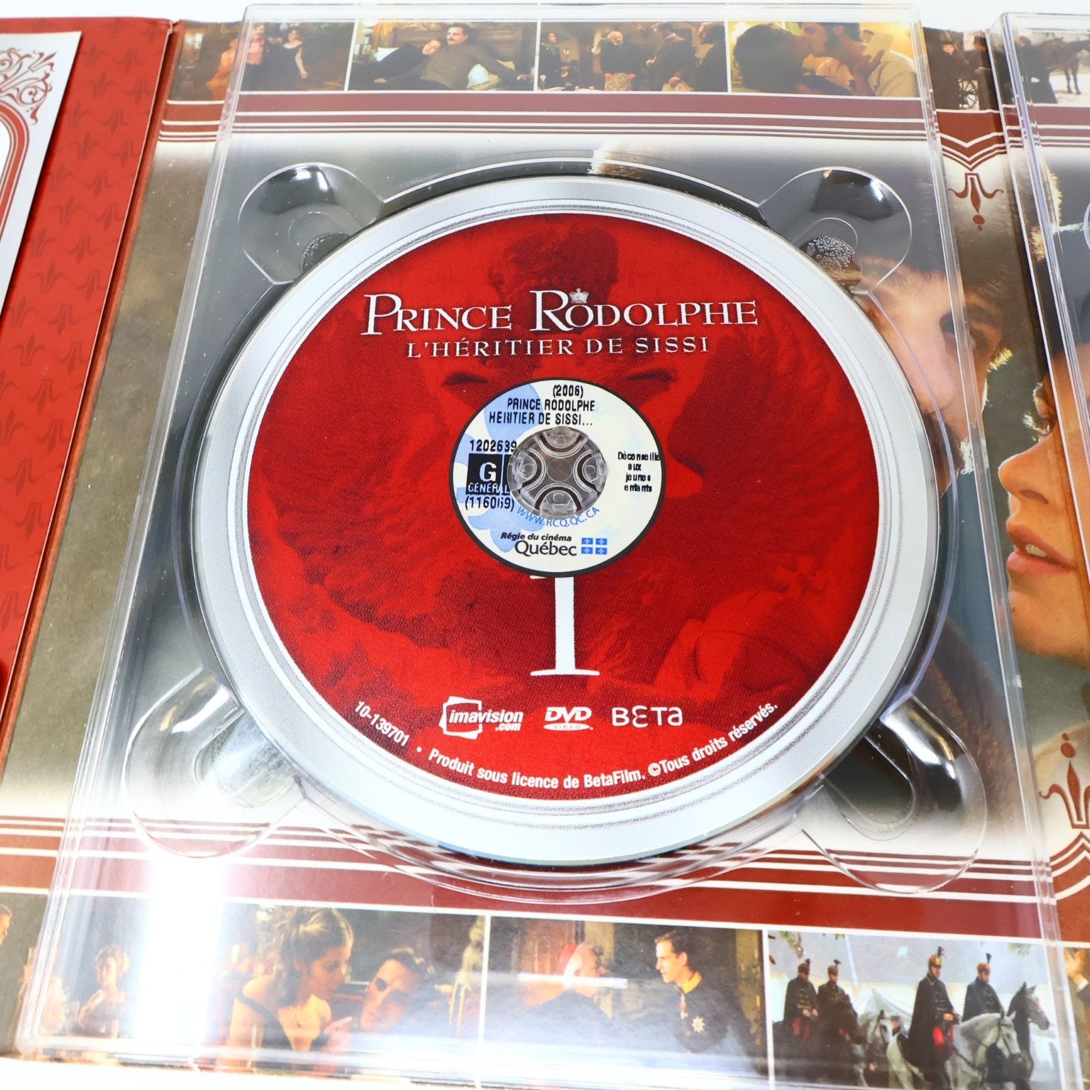 Prince Rodolphe L'héritier de Sissi DVD 2006 Français/French Imavision NTSC
