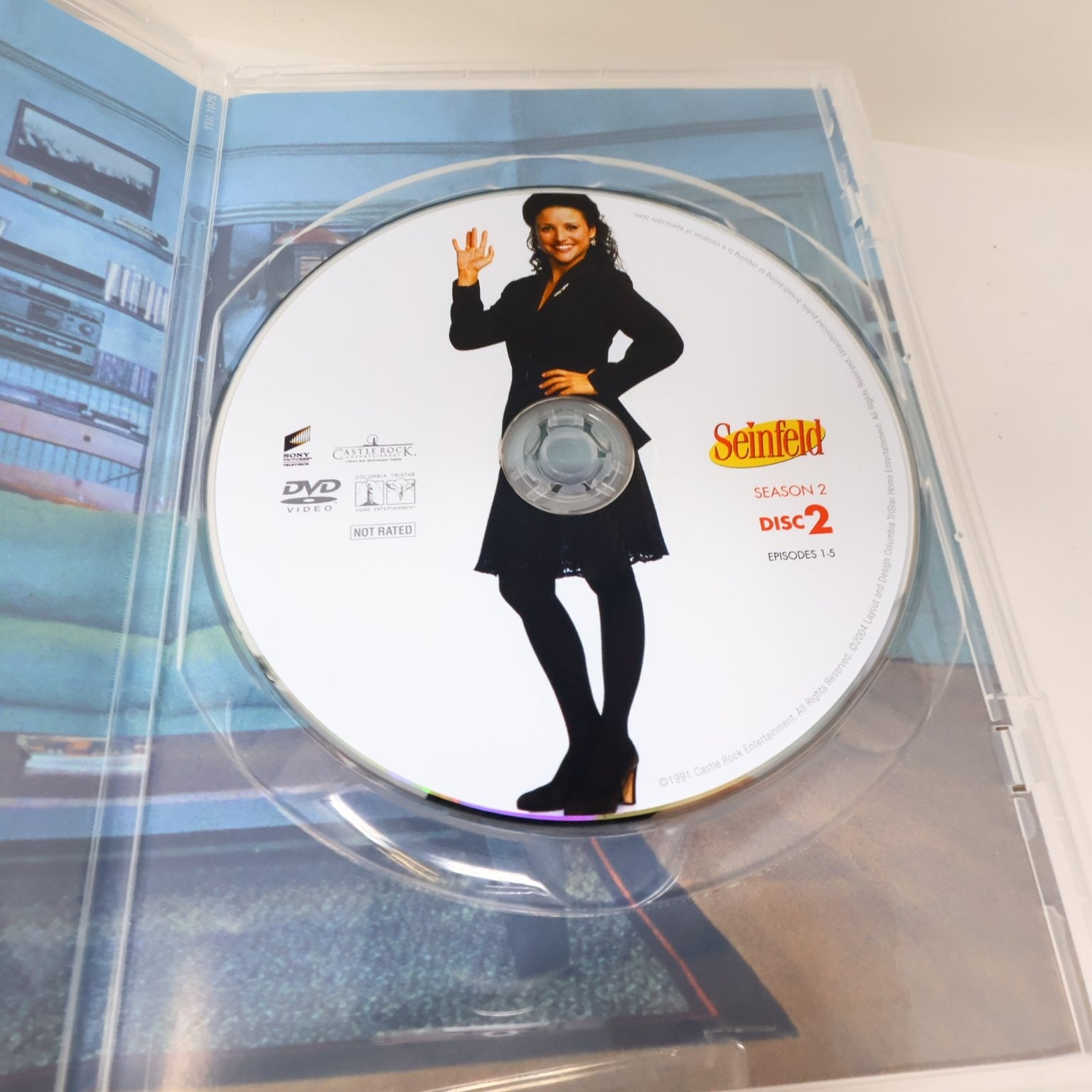Seinfeld DVD Seasons 1 & 2 2004 Special Features Jerry Seinfeld NTSC 4:3