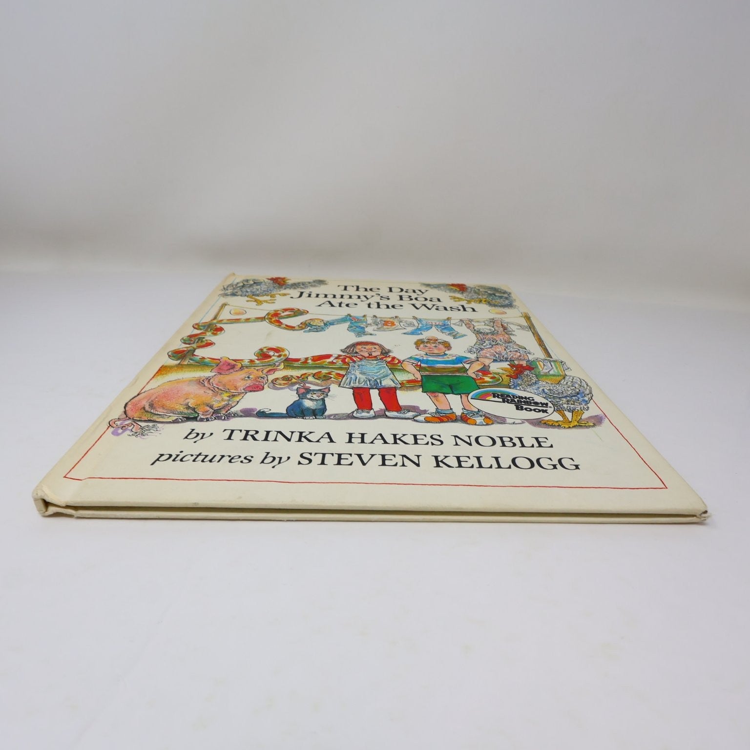 The Day Jimmy's Boa Ate the Wash Noble 1980 Illustrated Kids Book Dial Press