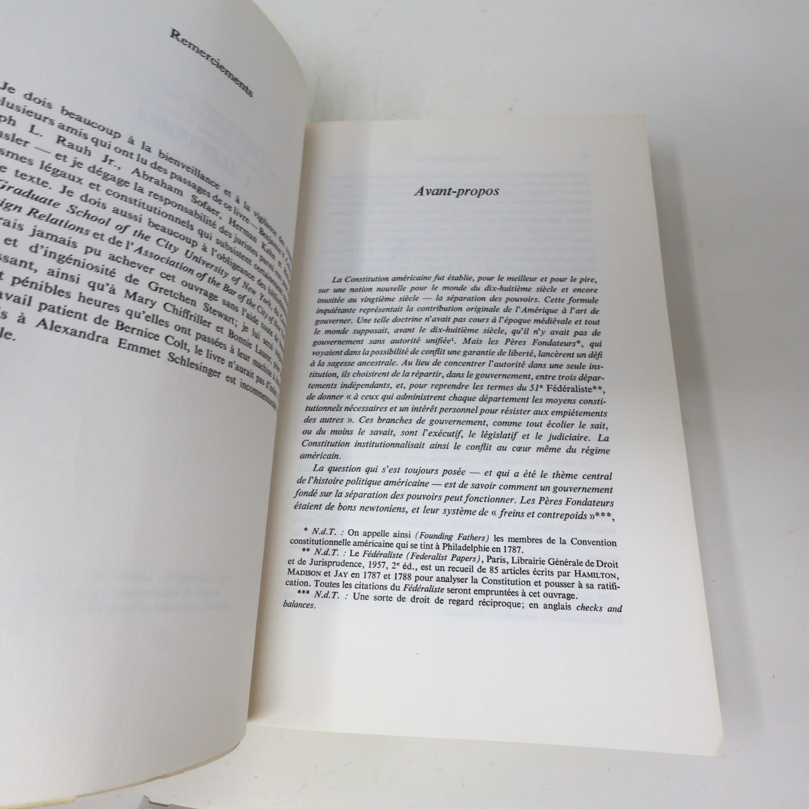 1976 La Présidence Impériale Arthur Schlesinger PUF Usa Politique Histoire Livre