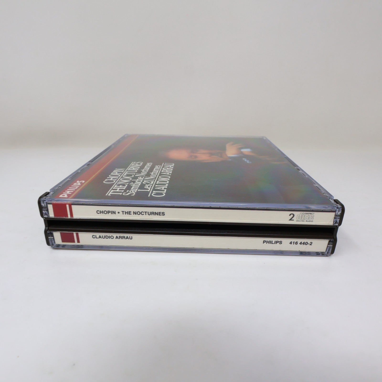The Nocturnes/Les 21 Nocturnes CD Frederic Chopin/Claudio Arrau Philips 90s