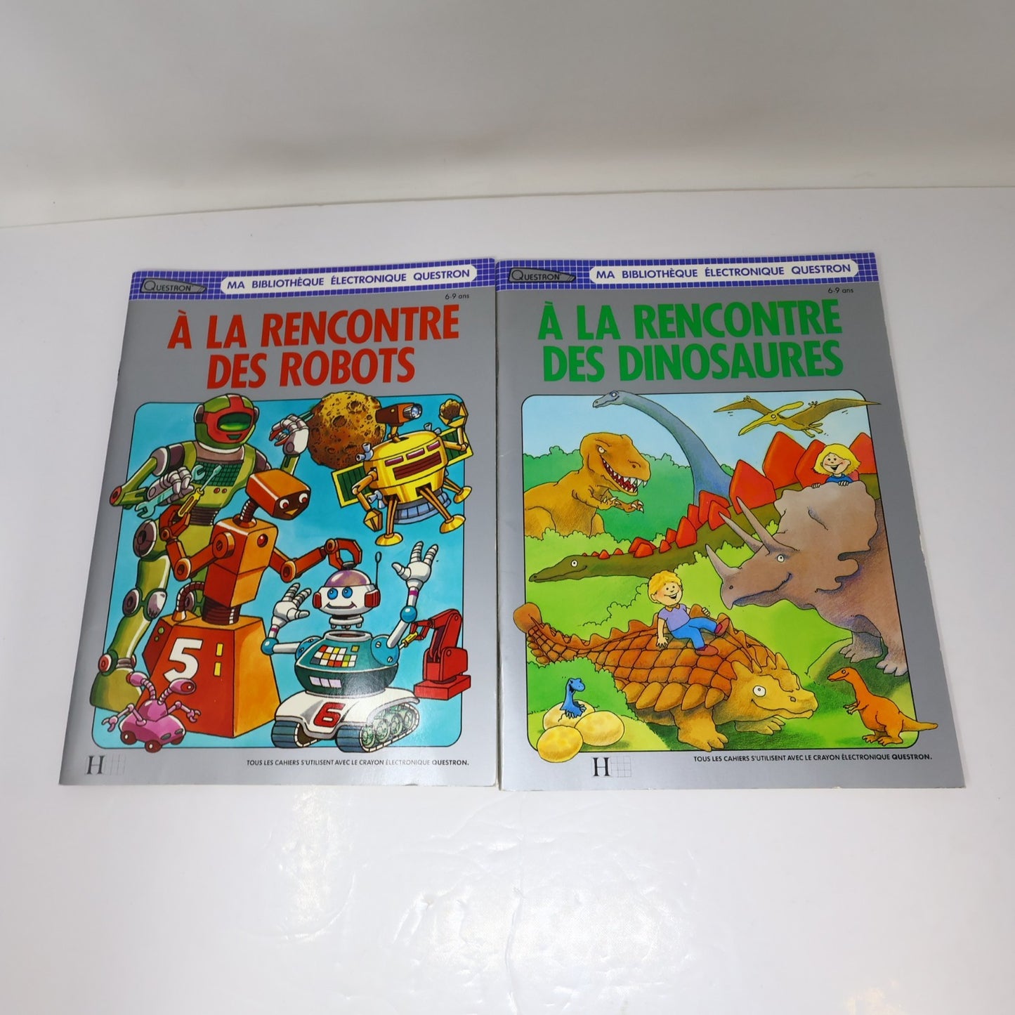 Encyclopédie Électronique Questron Hachette 6-9 ans 1986 Français/French Testé