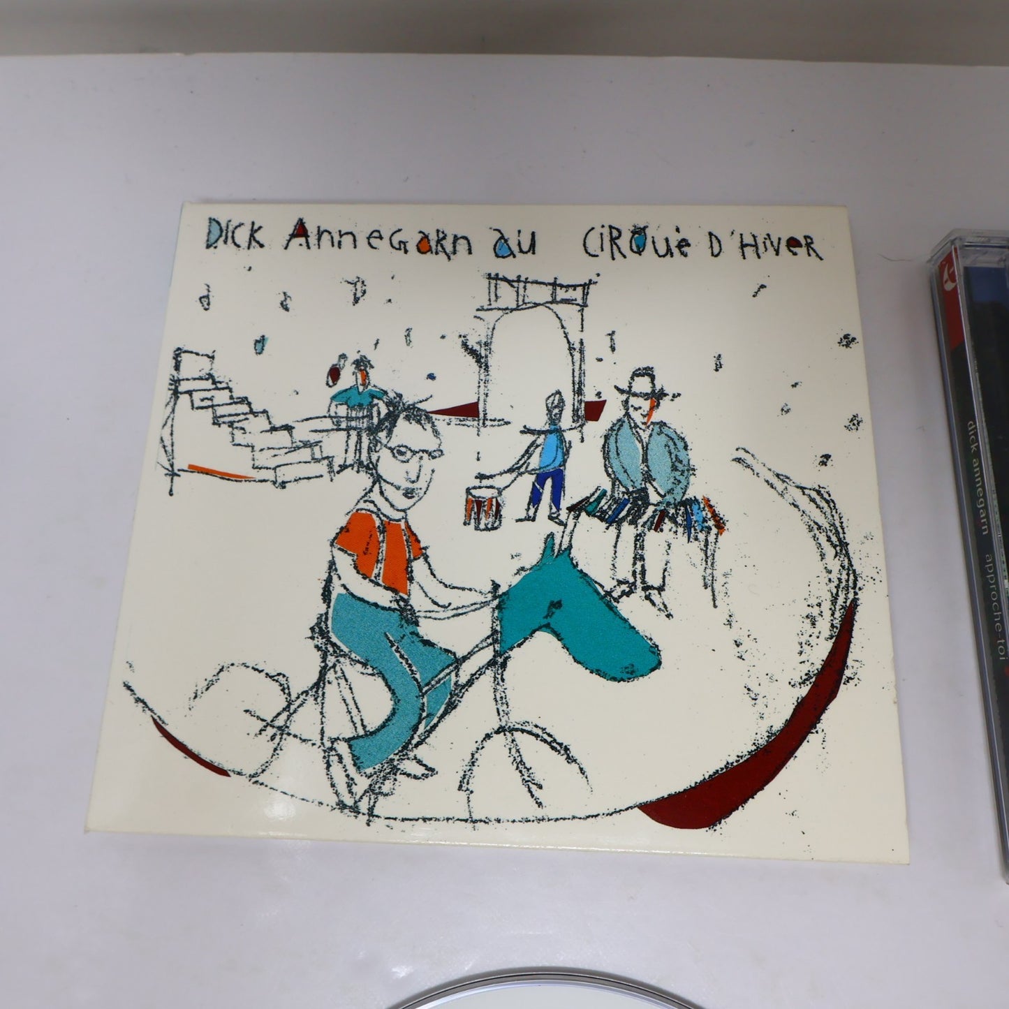 Dick Annegarn Lot 2 CD Tôt Ou Tard Approche-Toi/Au Cirque D'Hiver Bébé Éléphant