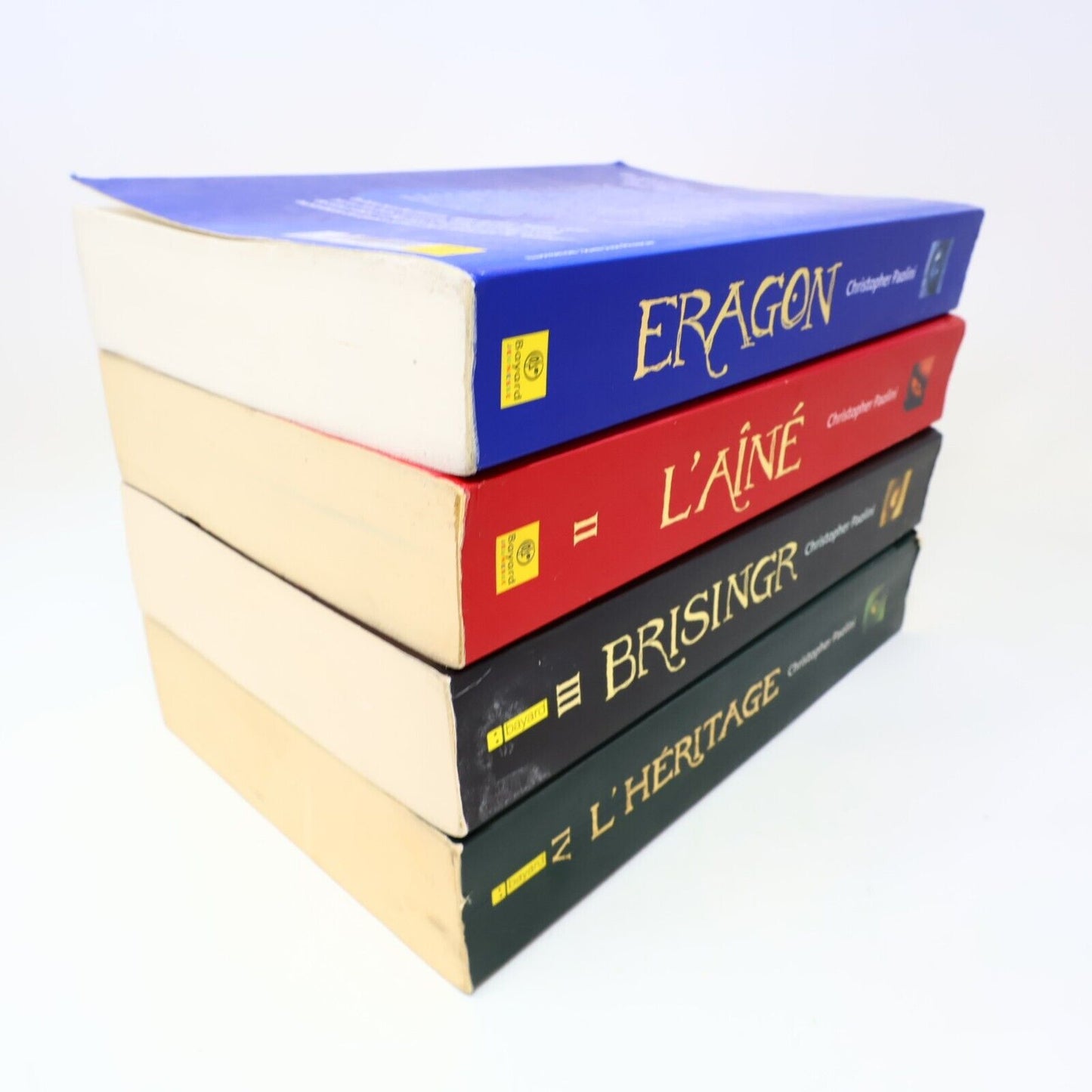 Eragon L'Héritage #1-4 Lot 4 Livres Inheritance Christopher Paolini Français PB