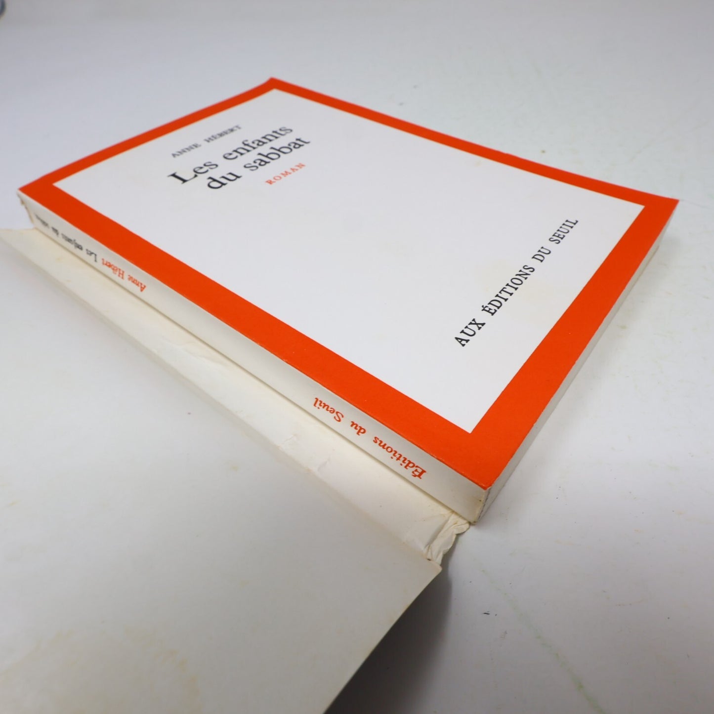 Anne Hébert Lot 2 Livres Kamouraska/Les Enfants du Sabbat Littérature Québécoise