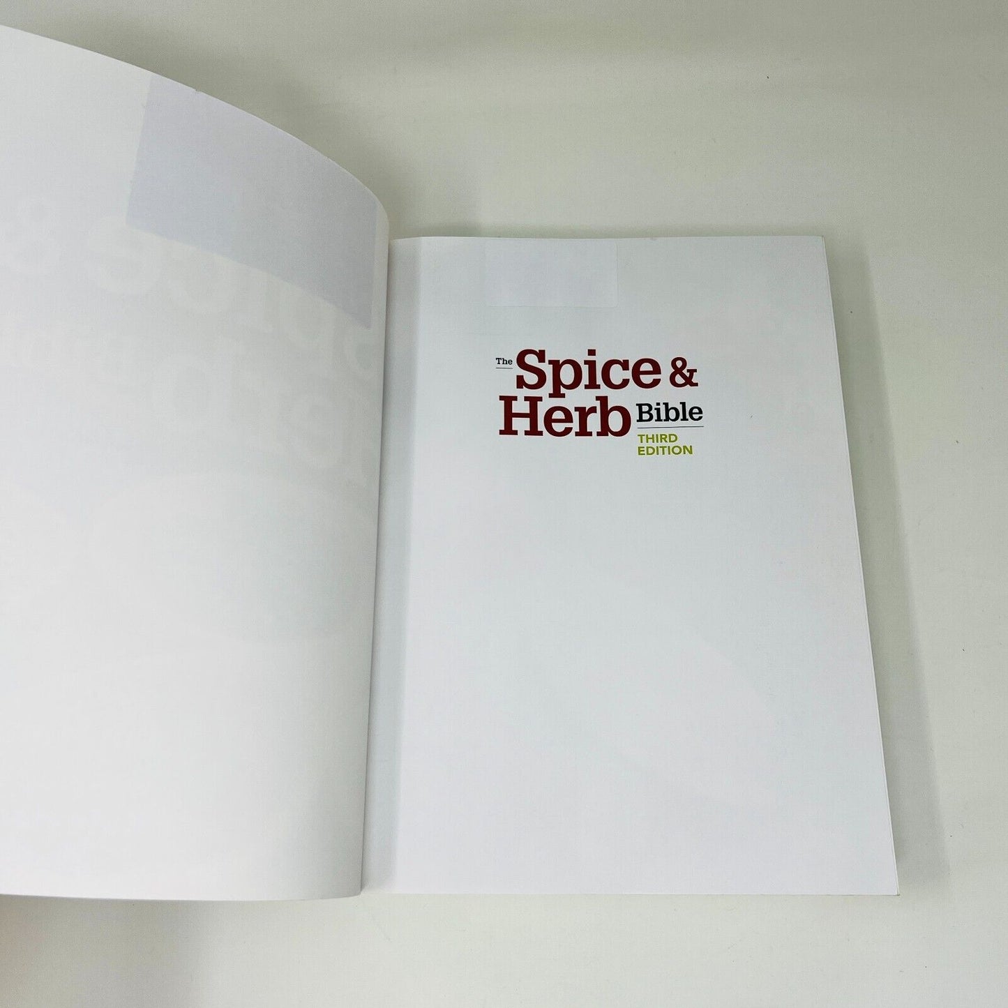 2014 The Spice and Herb Bible 3rd Ed. by Kate & Ian Hemphill Paperback Recipes