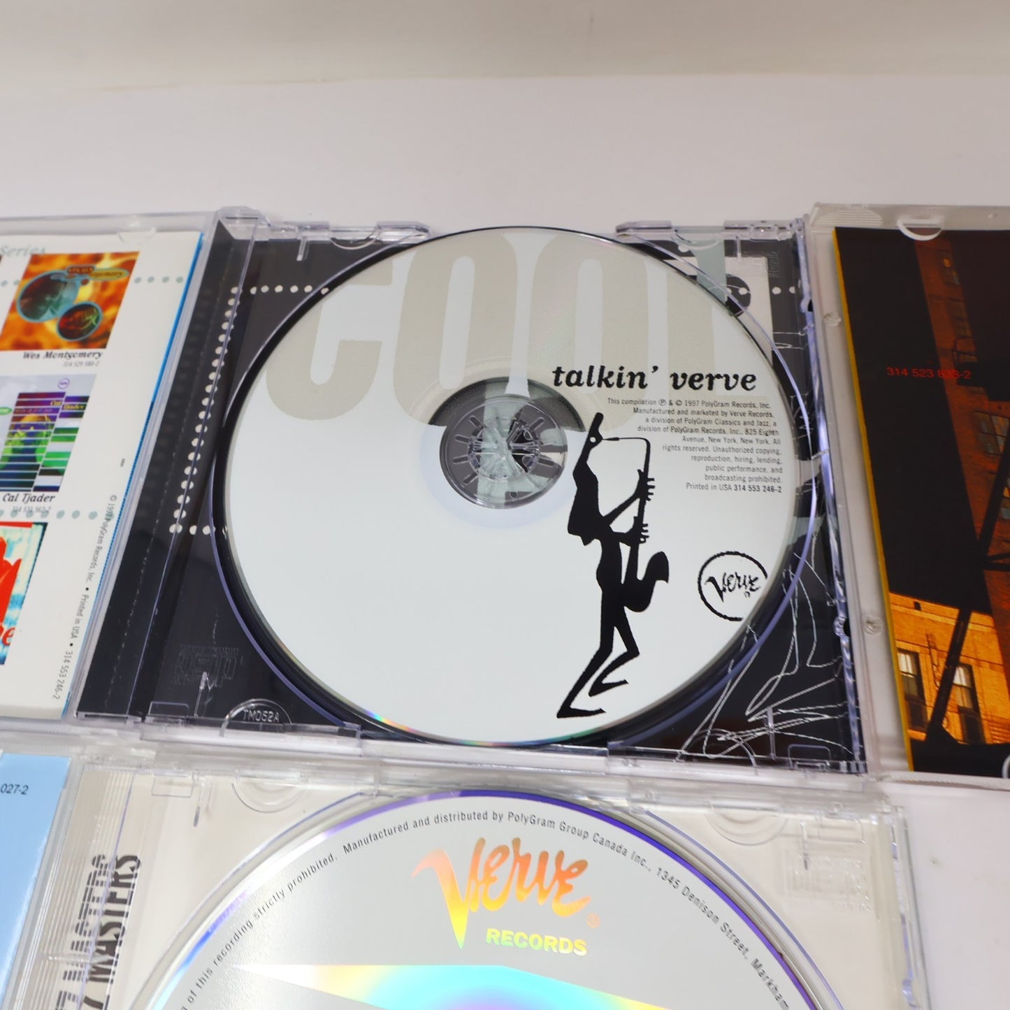 Verve Records 5 CDs Lot We Are the Blues/Cool Talkin' Verve/Jazz Singing Bop 90s