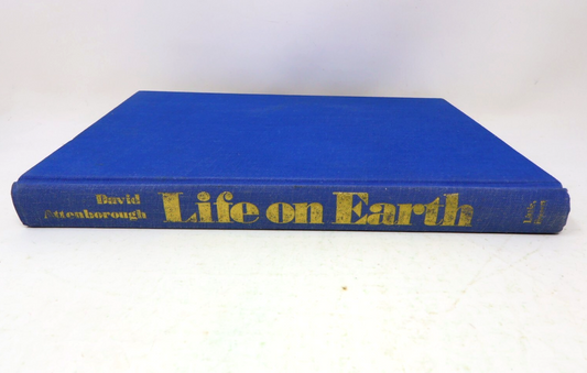 1979 Life on Earth a Natural History David Attenborough Little Brown Nature Book