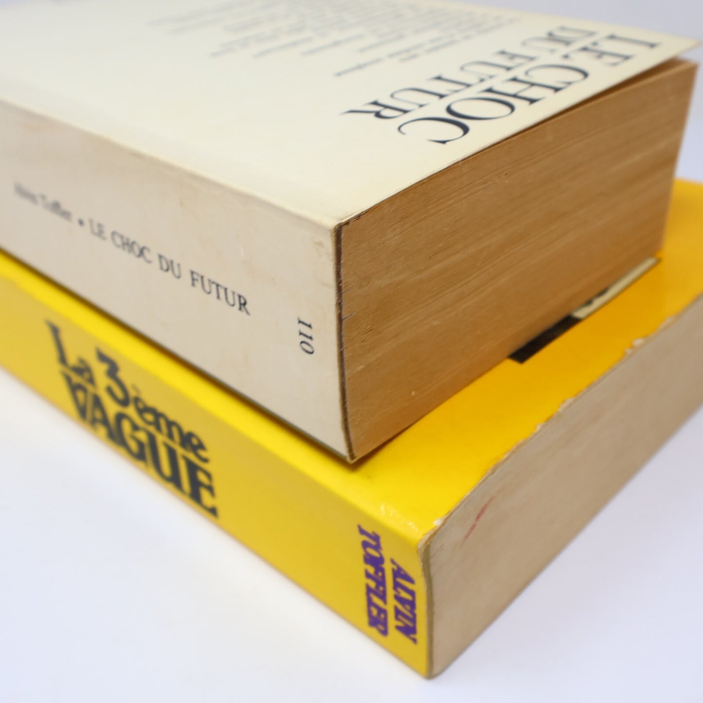 Alvin Toffler Lot 2 Livres Le Choc du Futur/La 3Ème Vague Société Histoire PB
