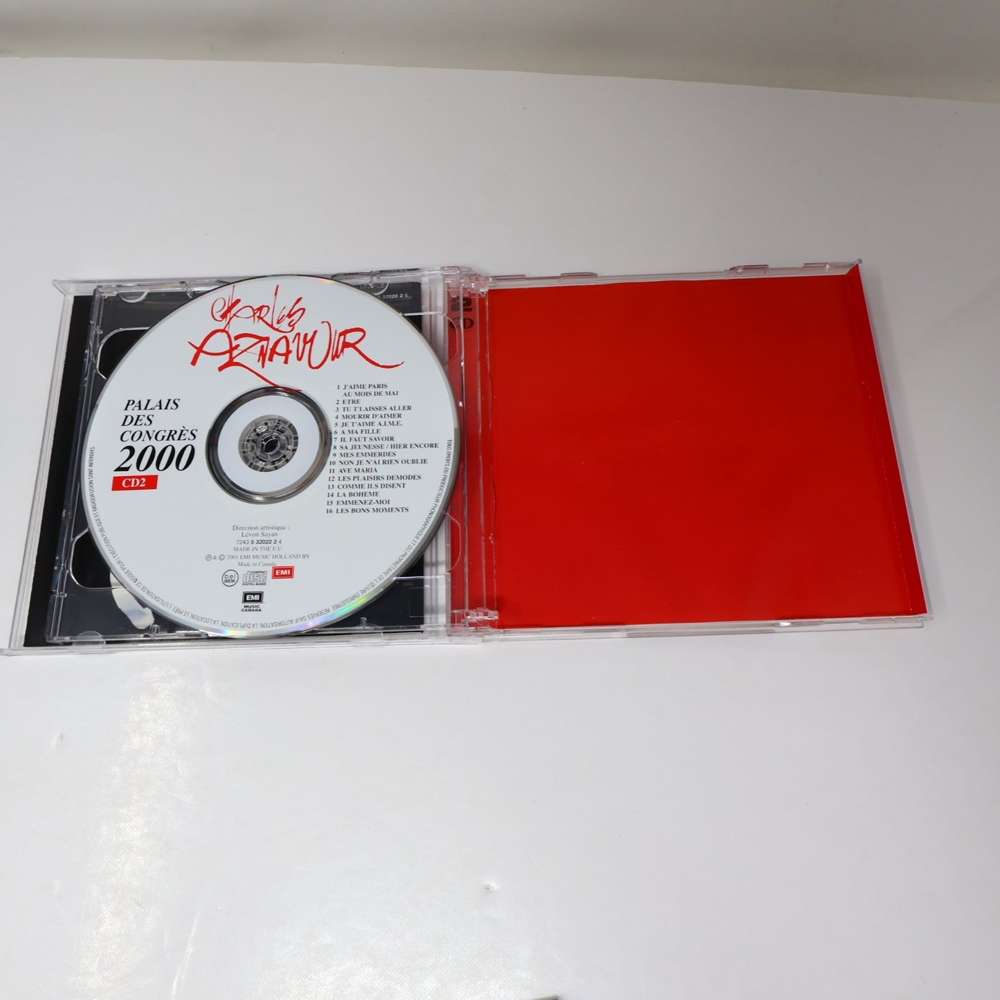 Charles Aznavour Lot 8 CD Je Voyage/Jazznavour/Encores/Plus Bleu/Grands Succès
